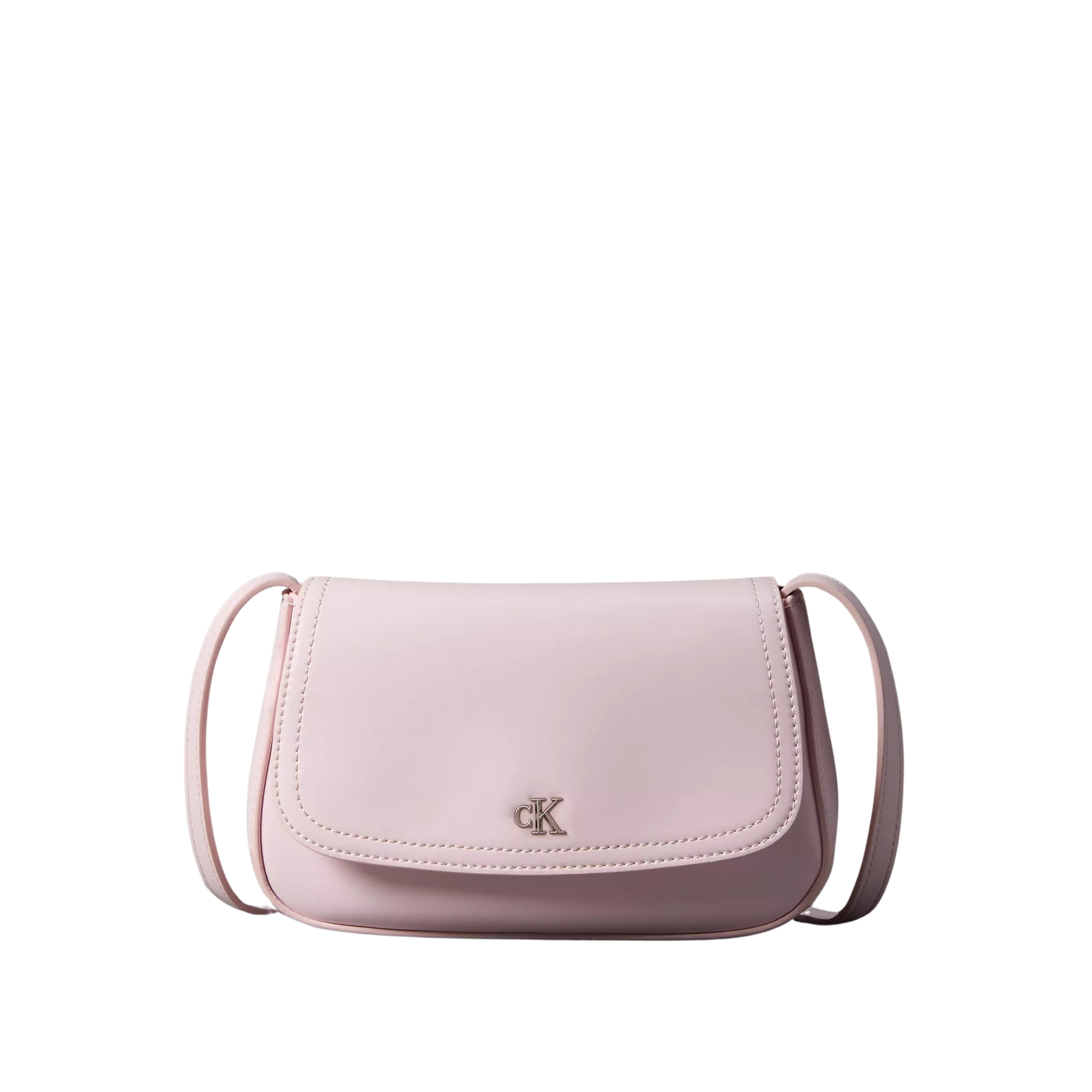 Calvin Klein Women Monogram Flap Camera Bag - Cradle Pink