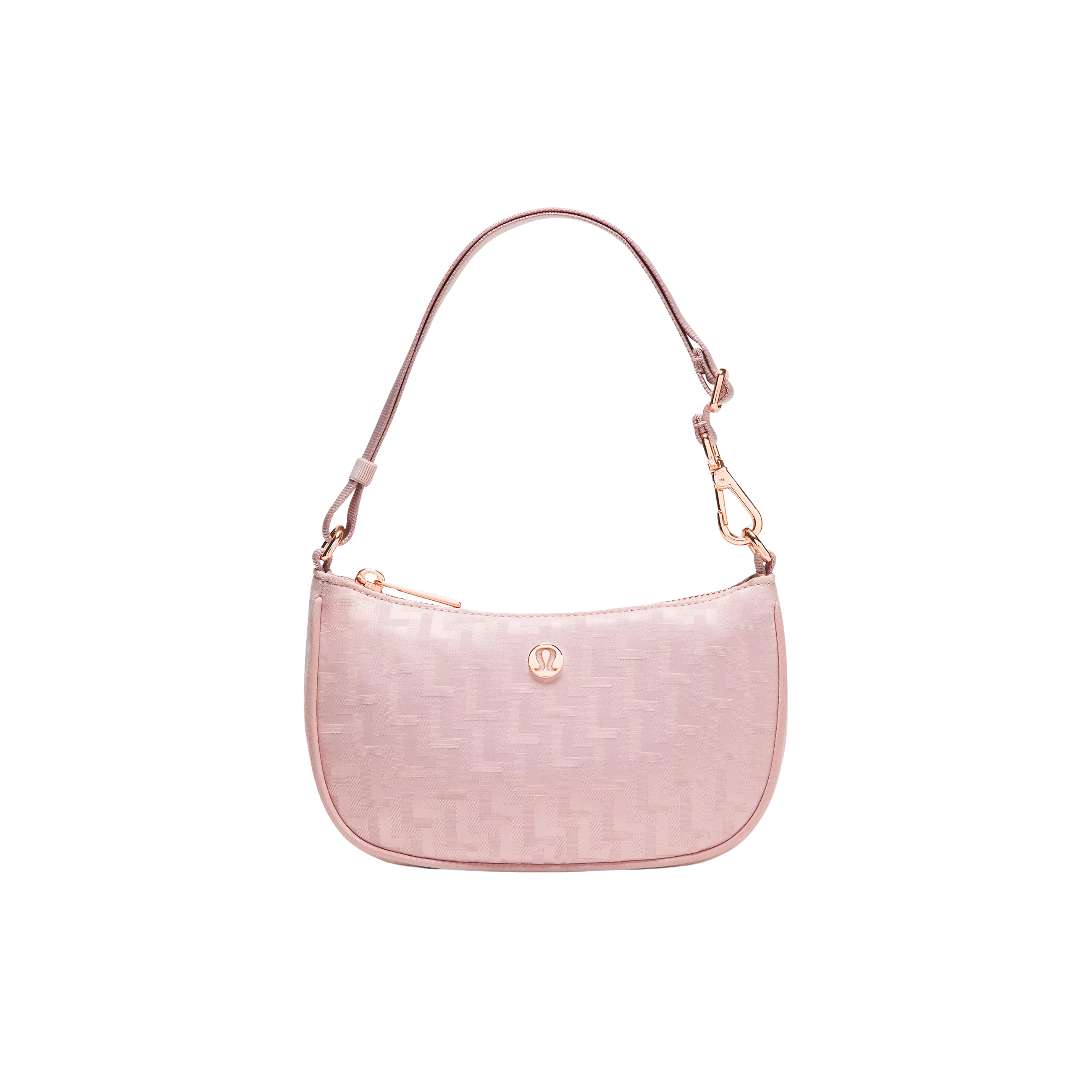 Lululemon City Essentials Mini Shoulder Bag 1L - Jacquard Mink Berry