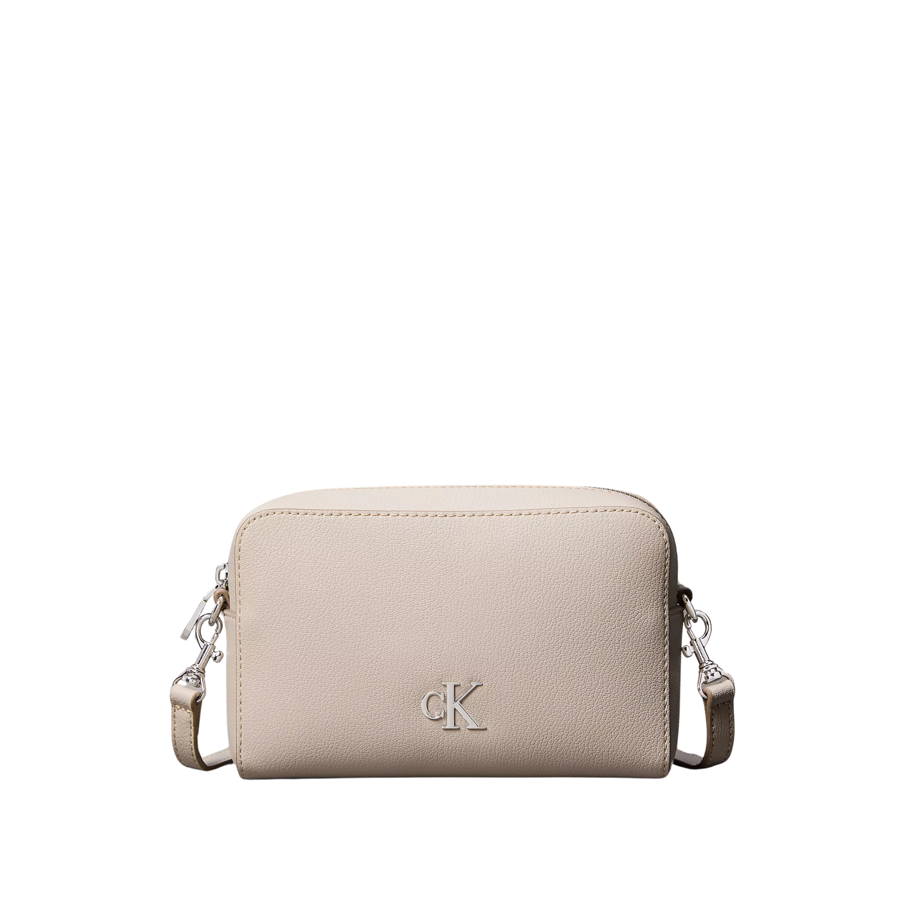 Calvin Klein Women Minimal Monogram Phone Crossbody - Chateau Gray
