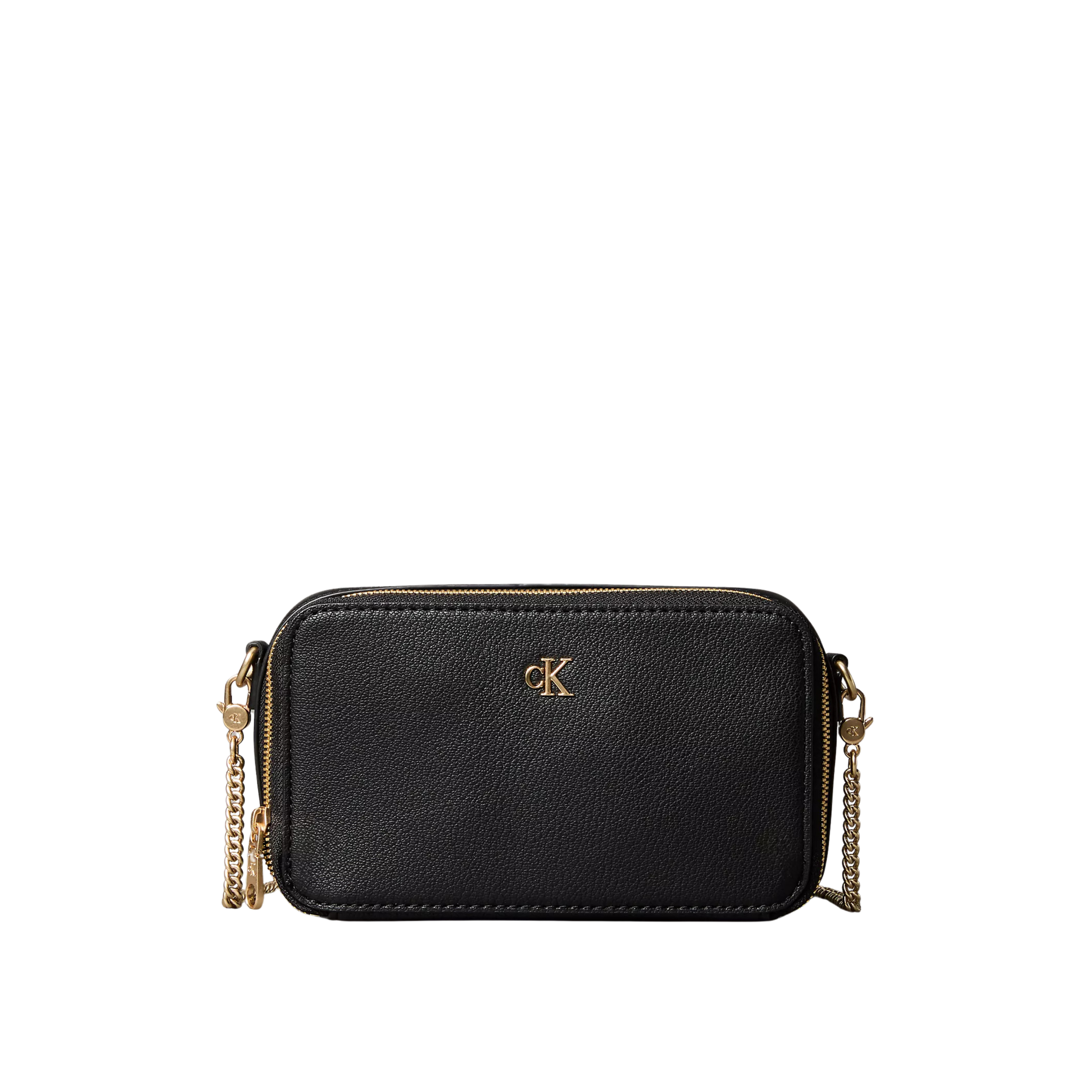 Calvin Klein Women Minimal Monogram Camera Bag - Black