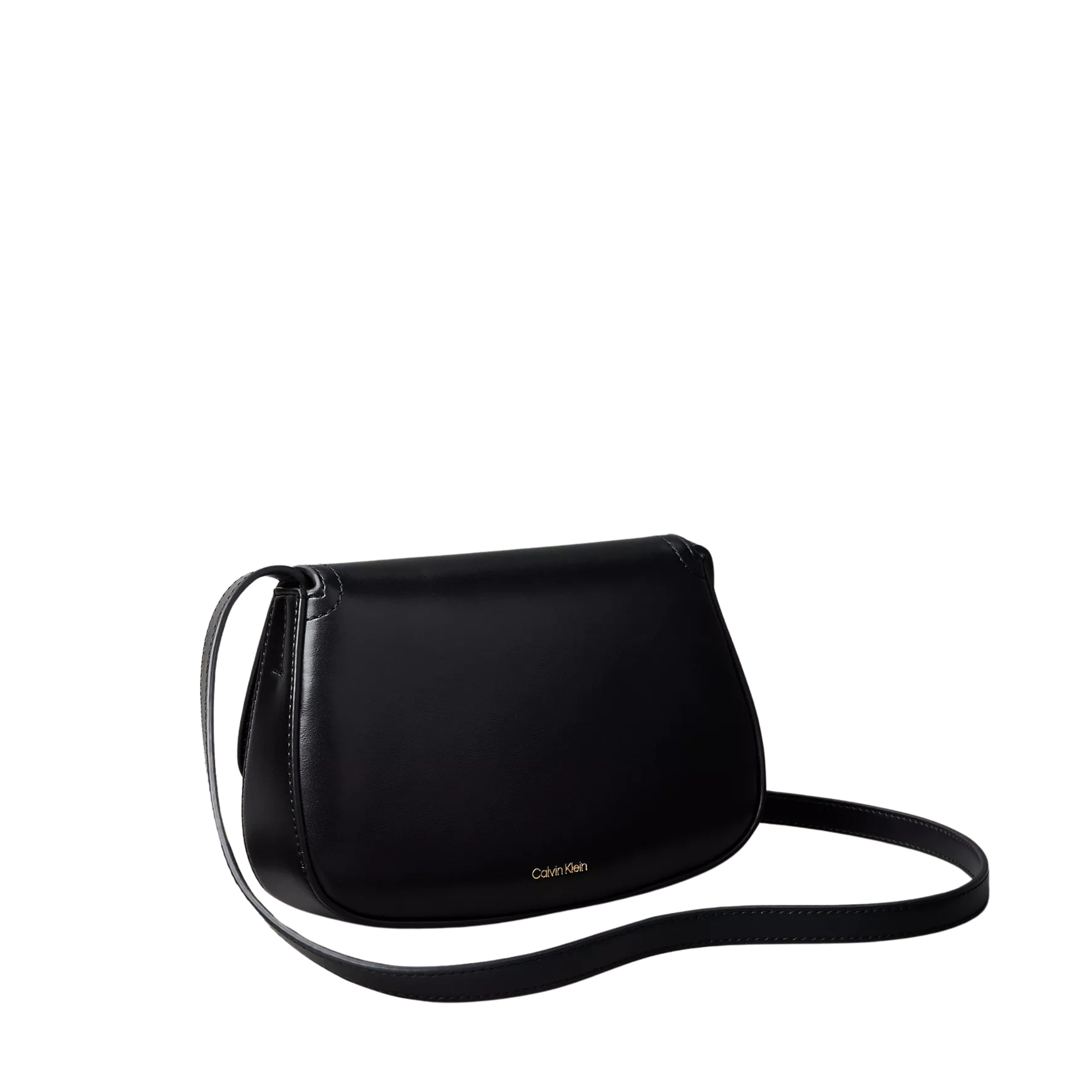 Calvin Klein Women Monogram Flap Camera Bag - Black