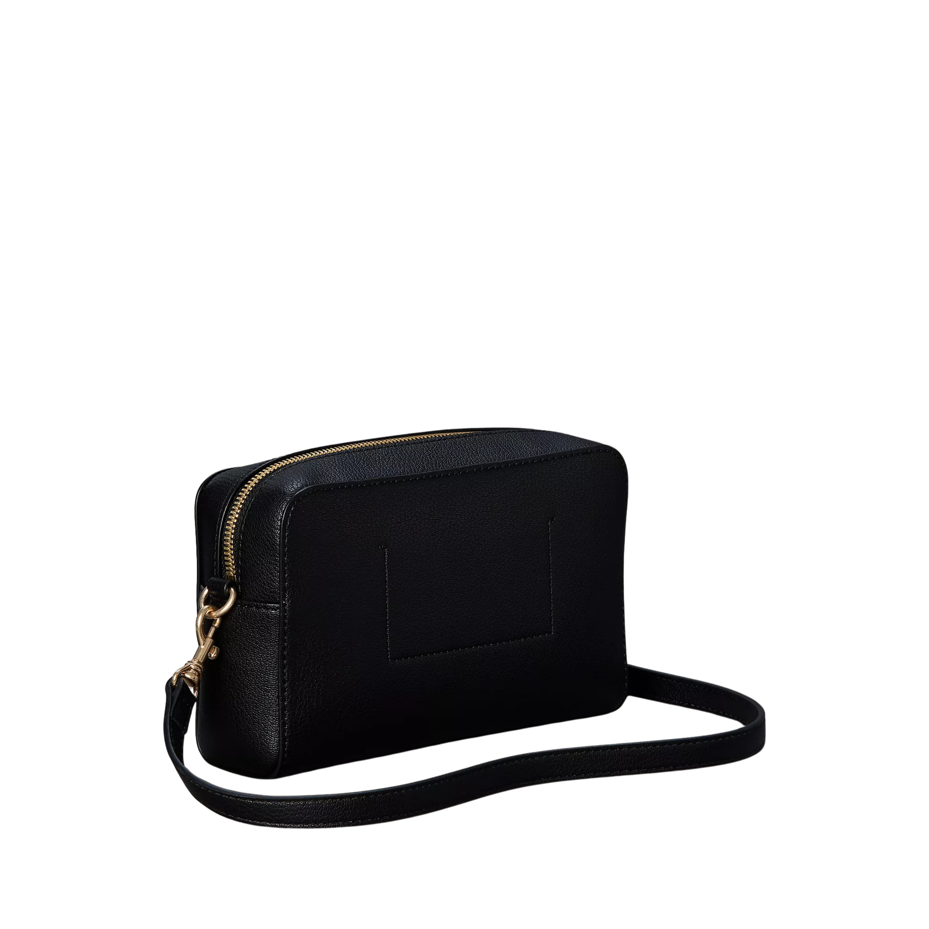 Calvin Klein Women Minimal Monogram Phone Crossbody - Black
