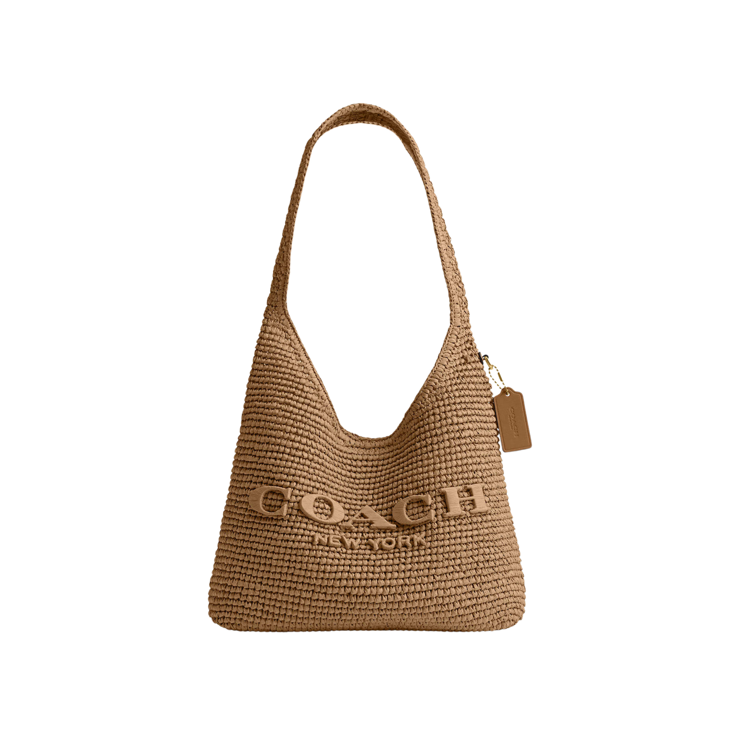 Coach Women Brooklyn Shoulder Bag 28 - Brass Natural
