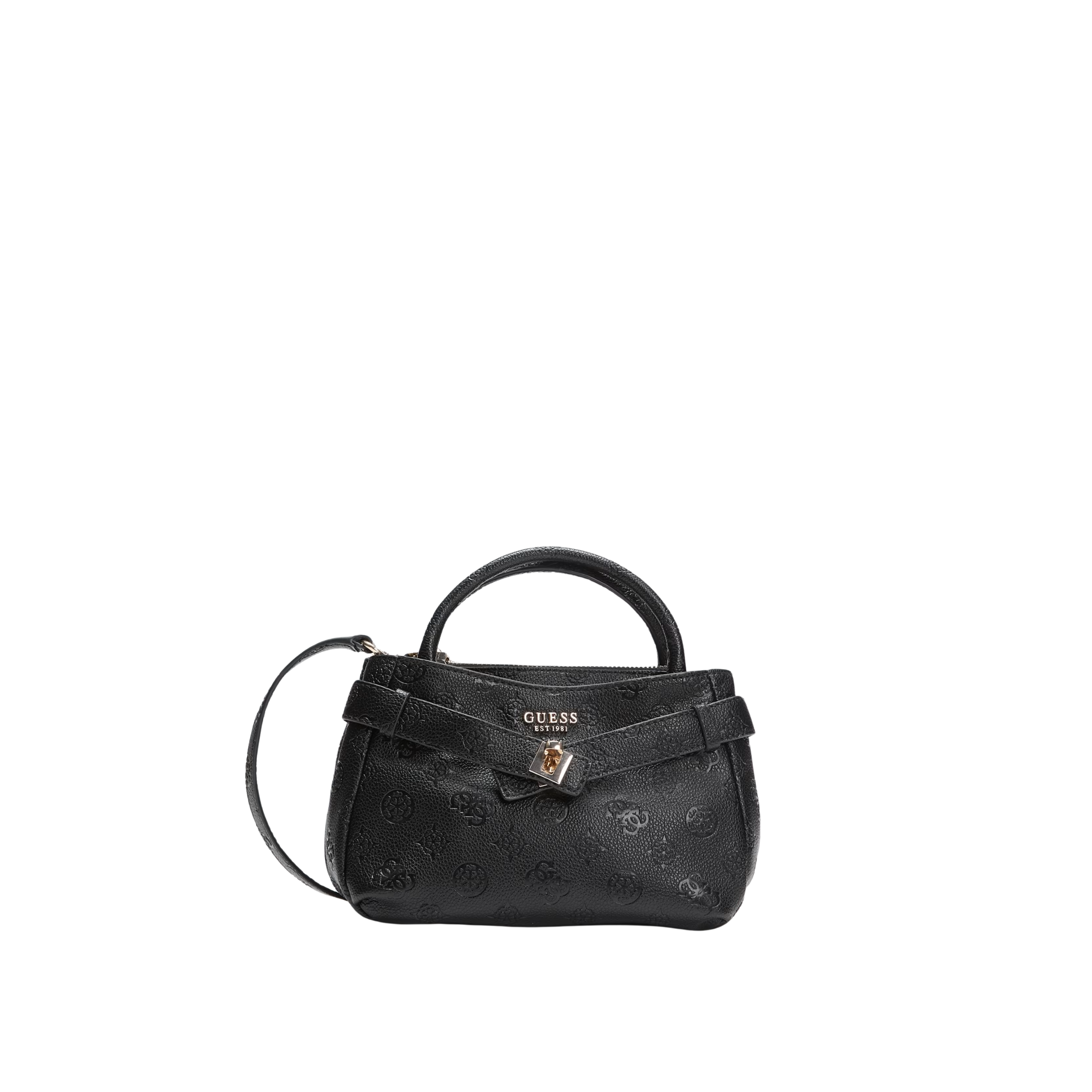 Guess Women Ella Logo Mini Satchel Bag - Blossom
