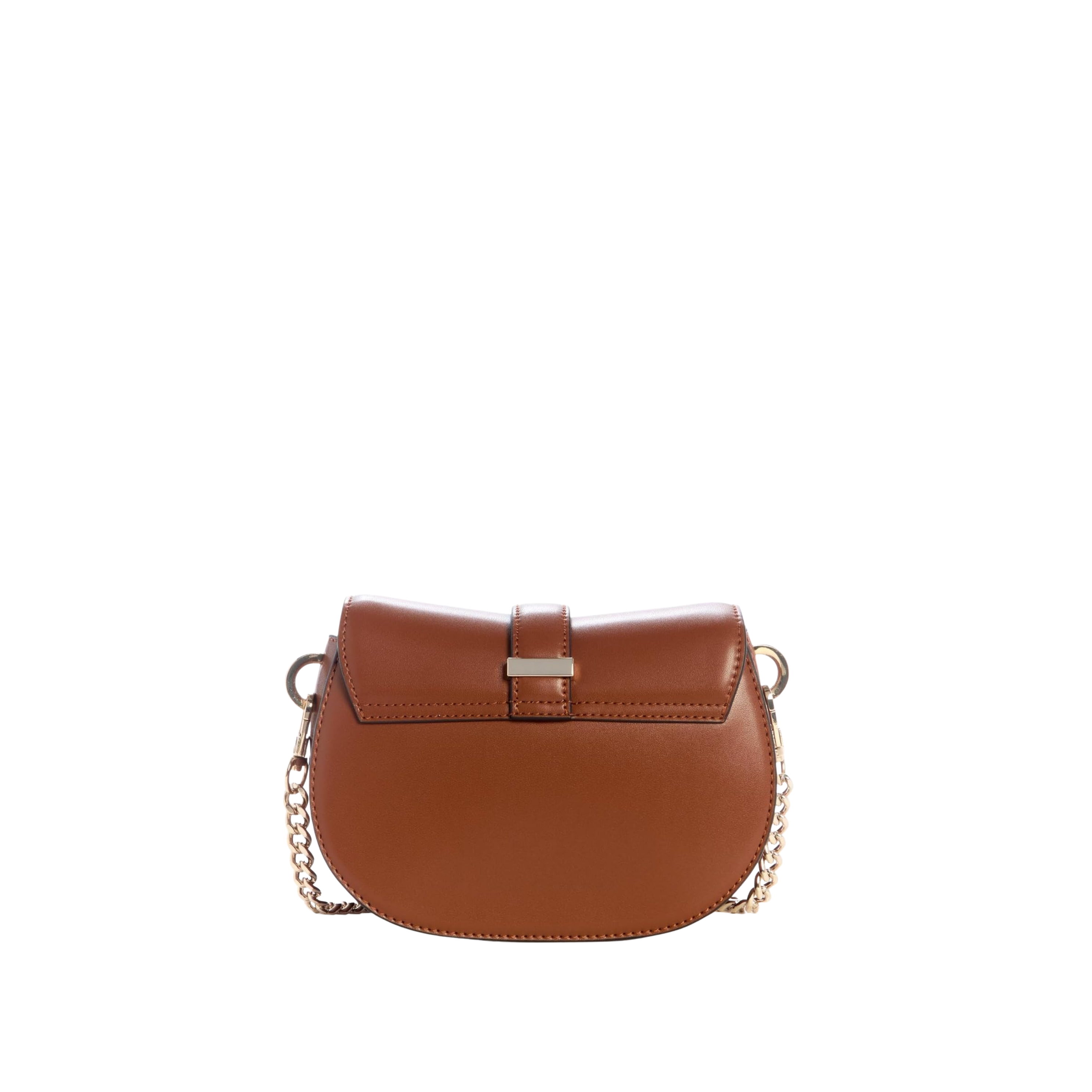 Guess Women Carrie Mini Crossbody - Cognac