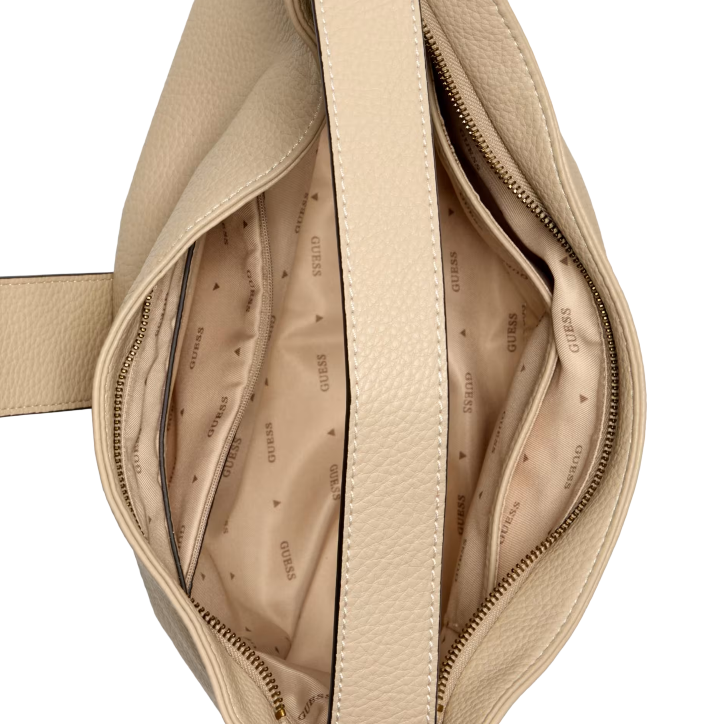 Guess Women Camden Medium Shoulder Bag - Bone