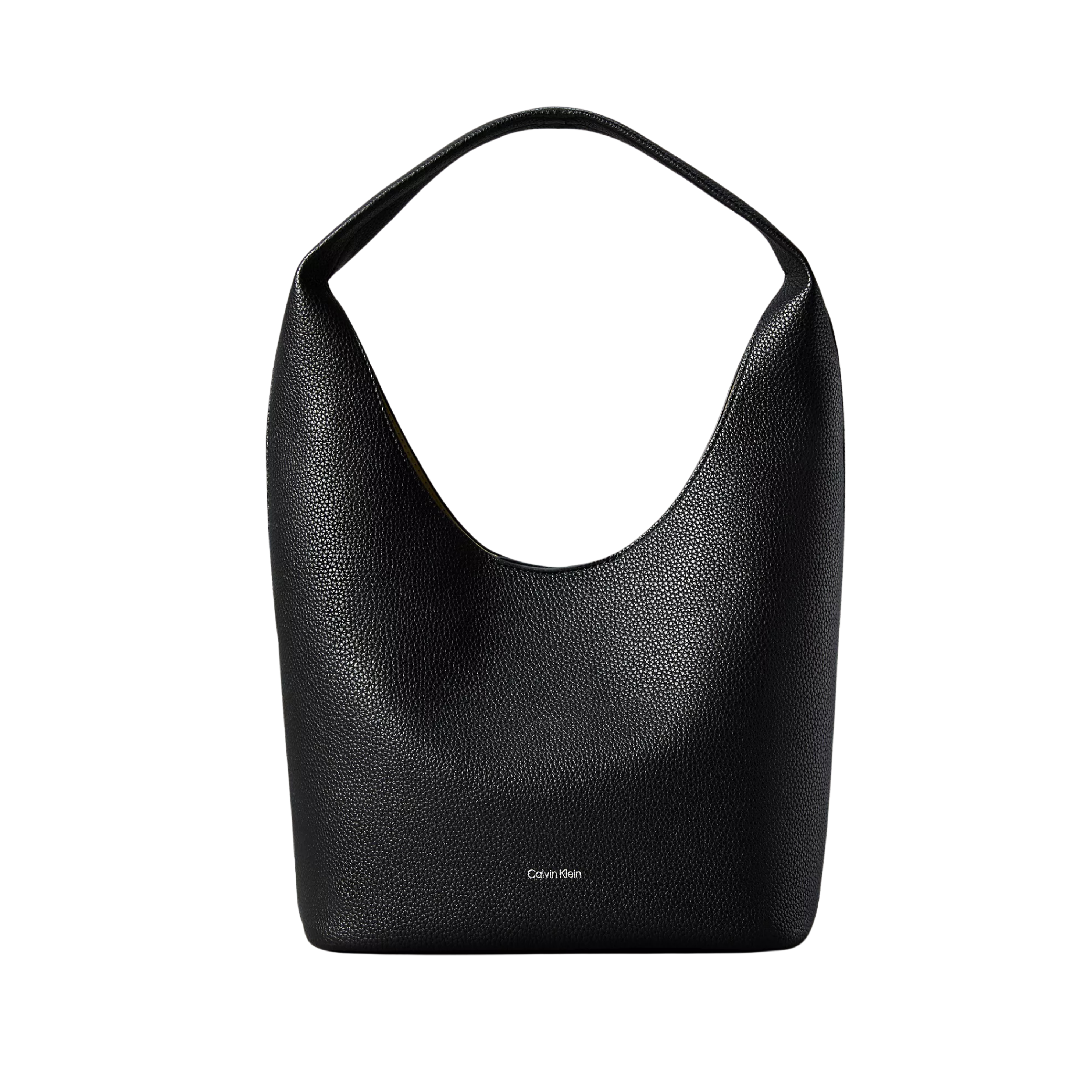 Calvin Klein Women Pebble Grain Slouchy Bag - Black