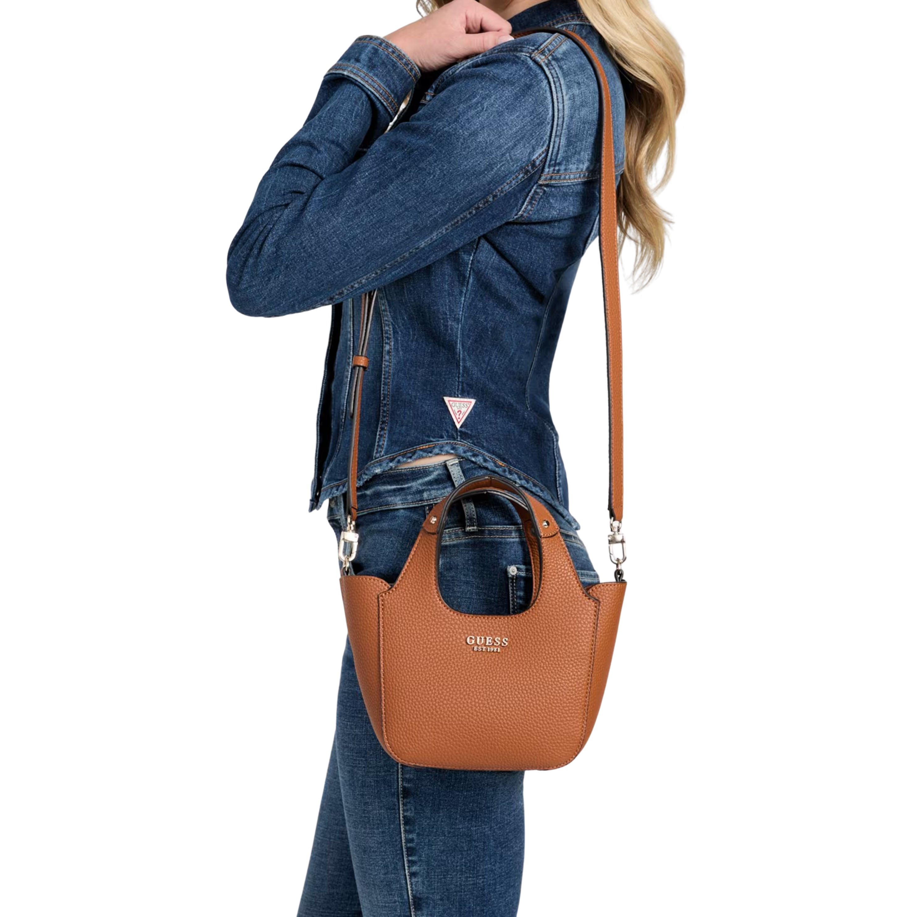 Guess Women Calista 2 In 1 Mini Tote - Carmen