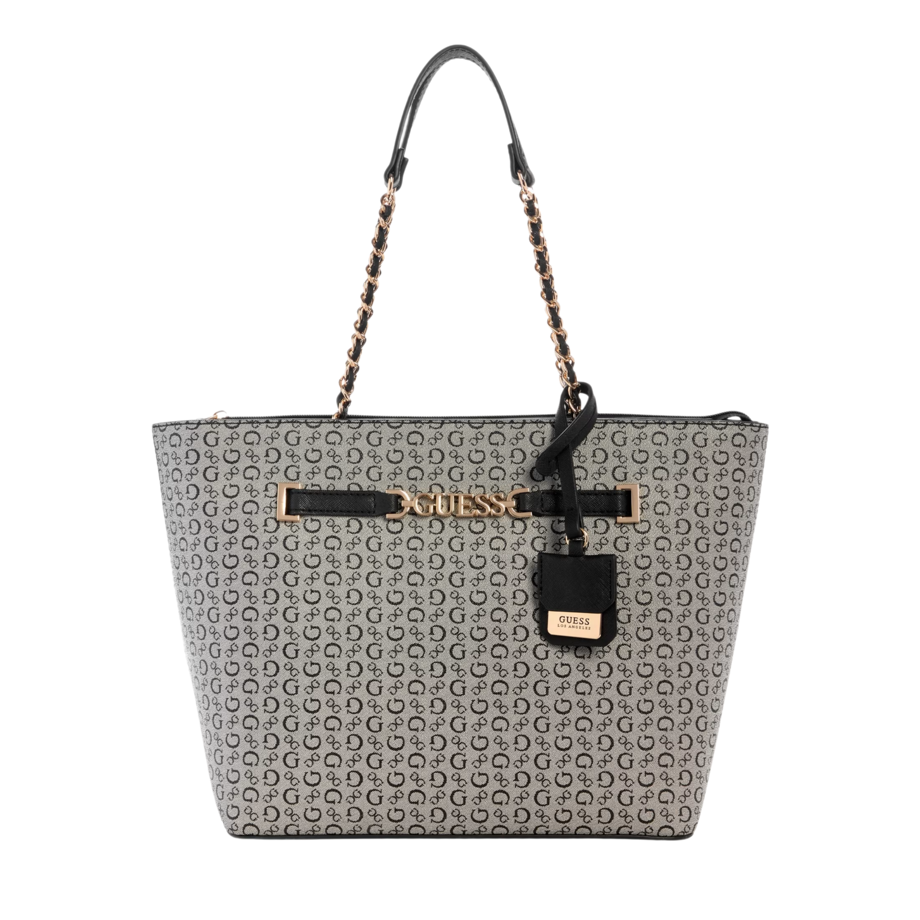 Guess Women Rhiannon Logo Tote - Black