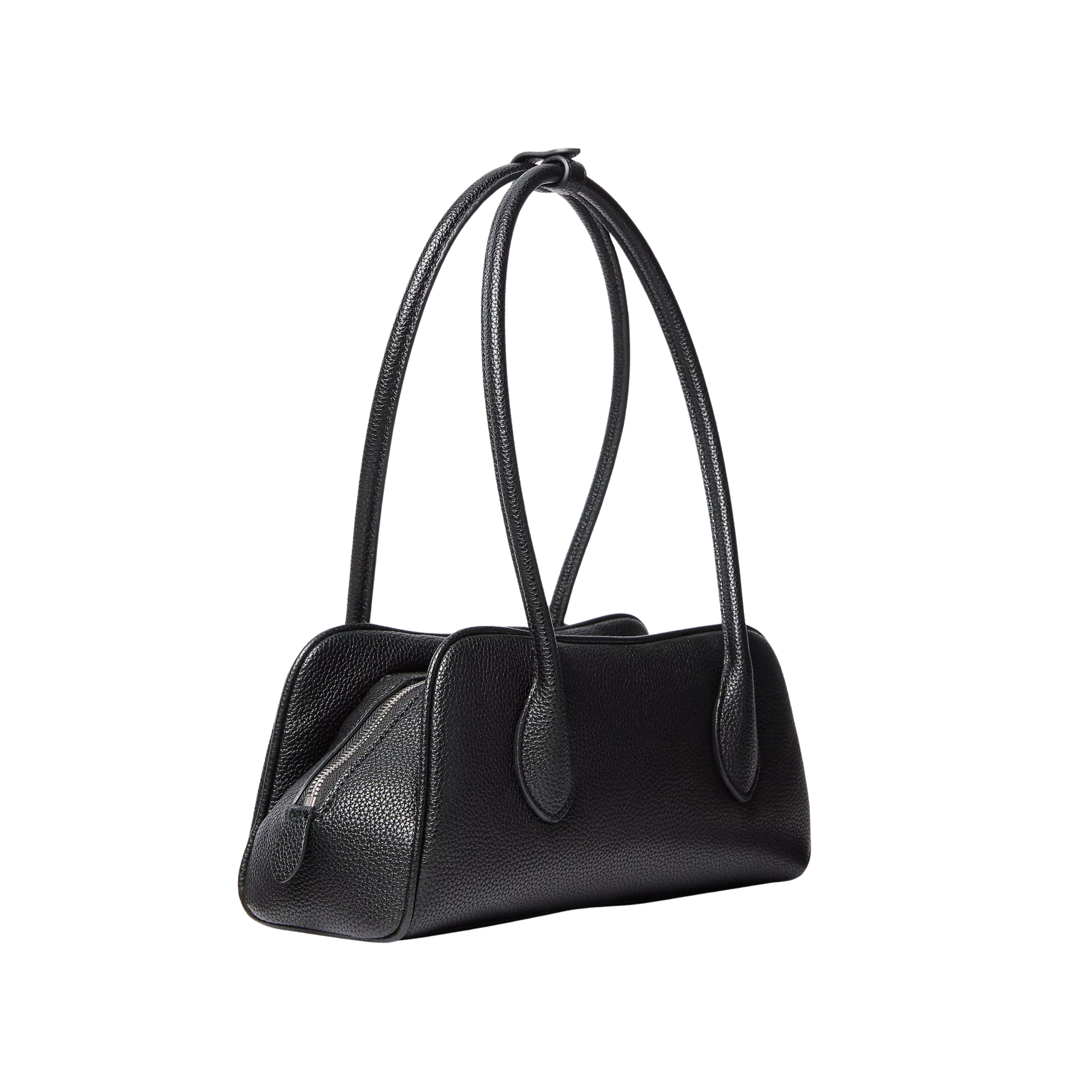 Calvin Klein Women Emblem Logo Shoulder Bag - Black