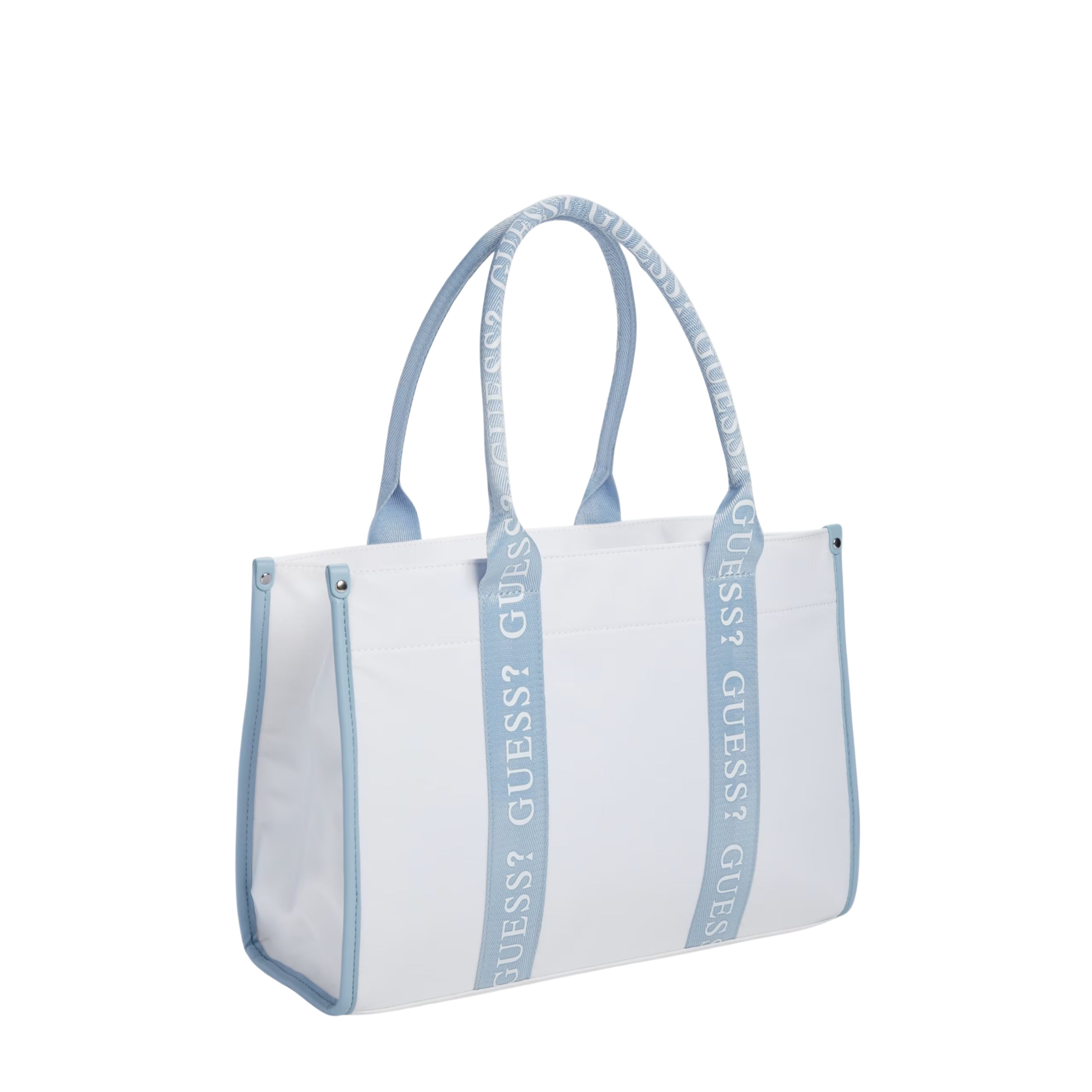 Guess Women Nylon Tote - Blue