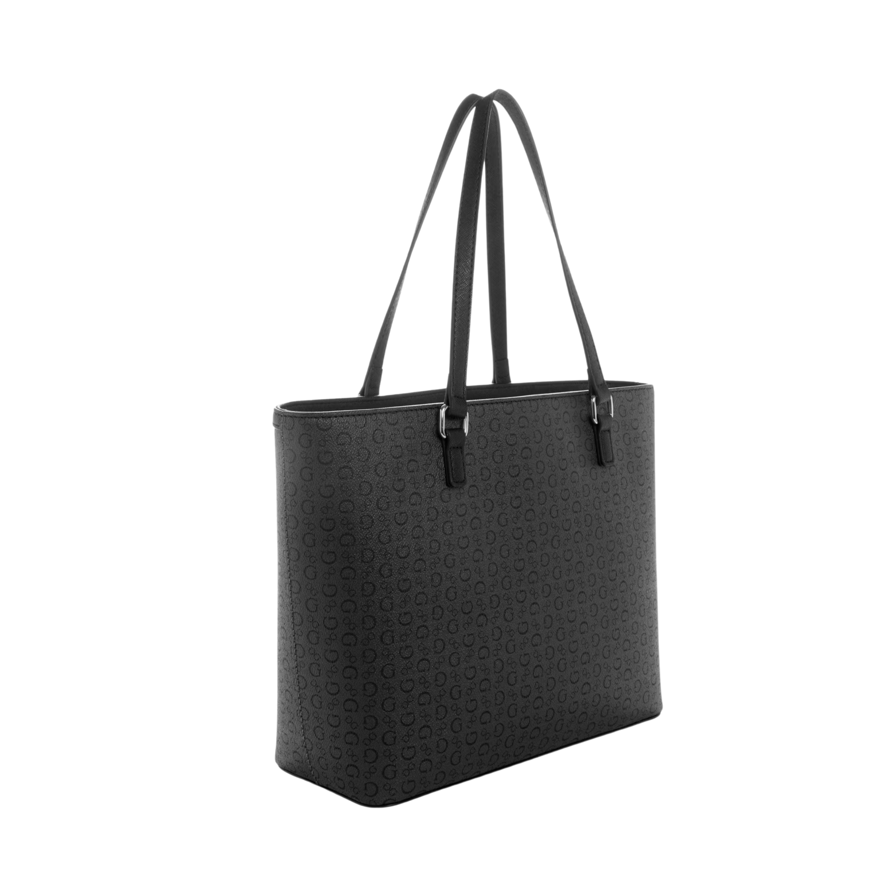 Guess Women Hilda Logo Tote - Black