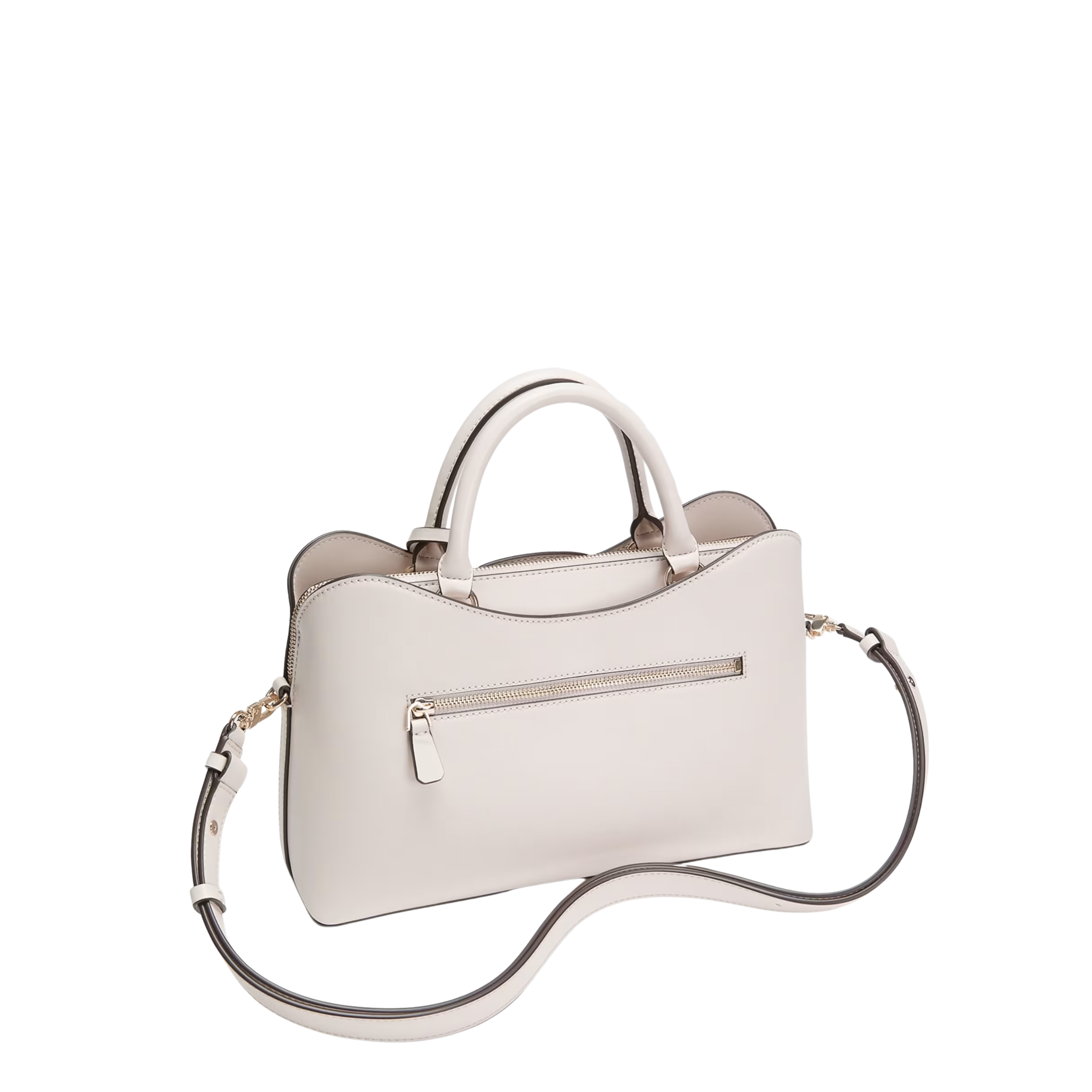 Guess Women Janie Logo Handbag - White