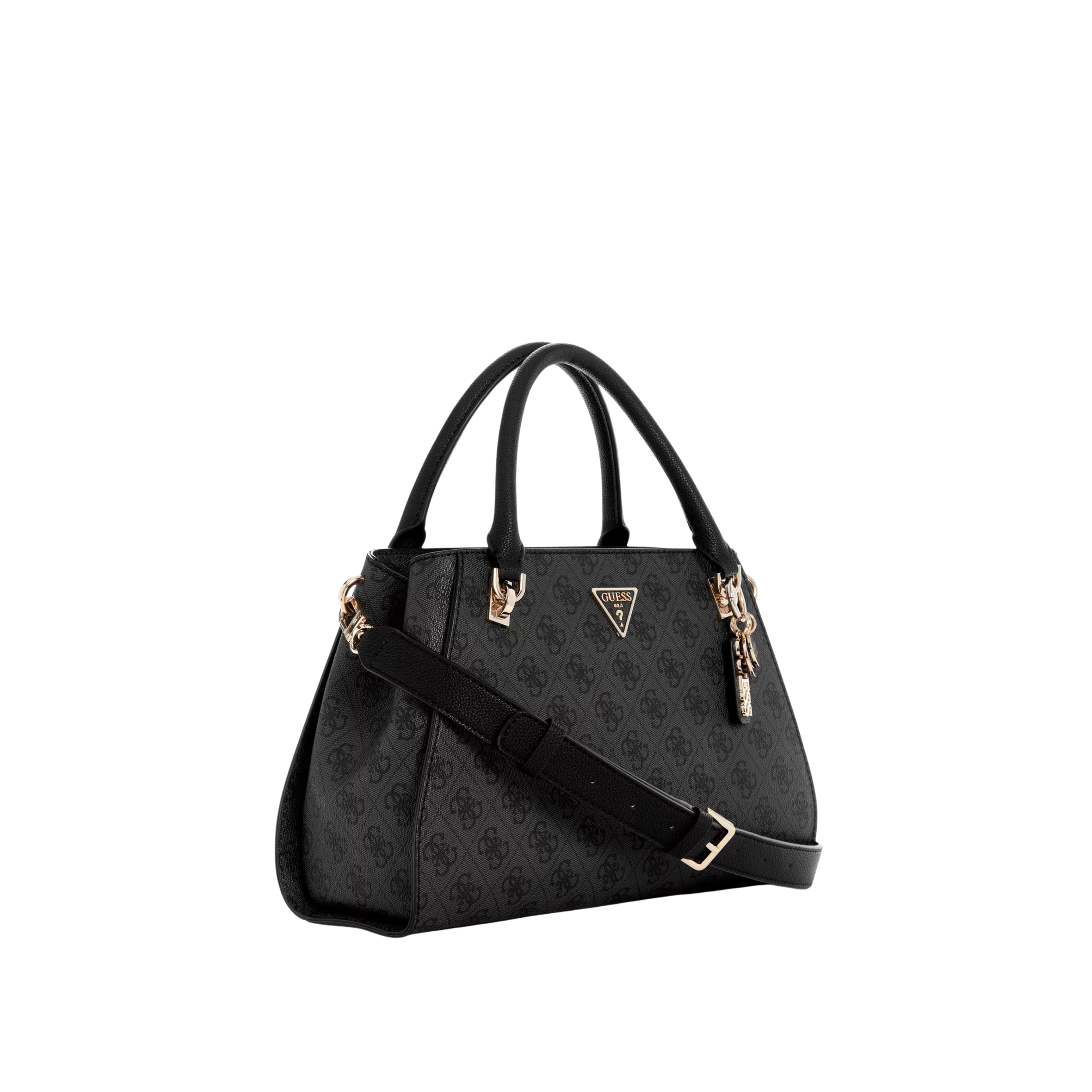 Guess Women Noelle Luxury Satchel - Black