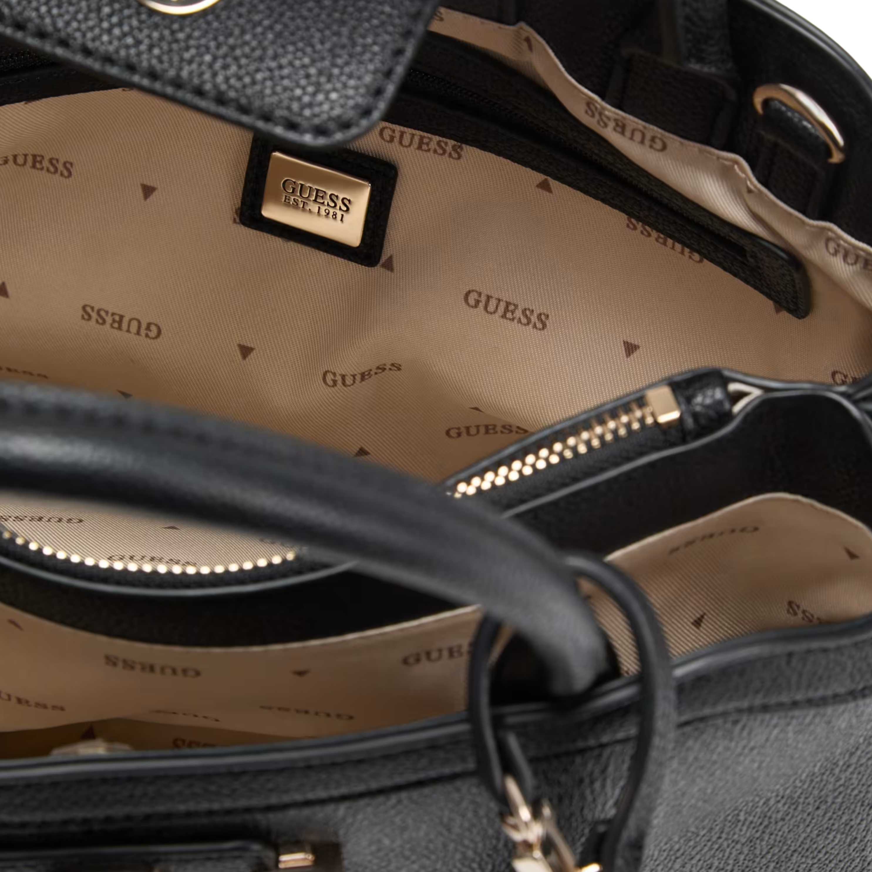 Guess Women Lindsey Satchel Bag - Cloud Wash