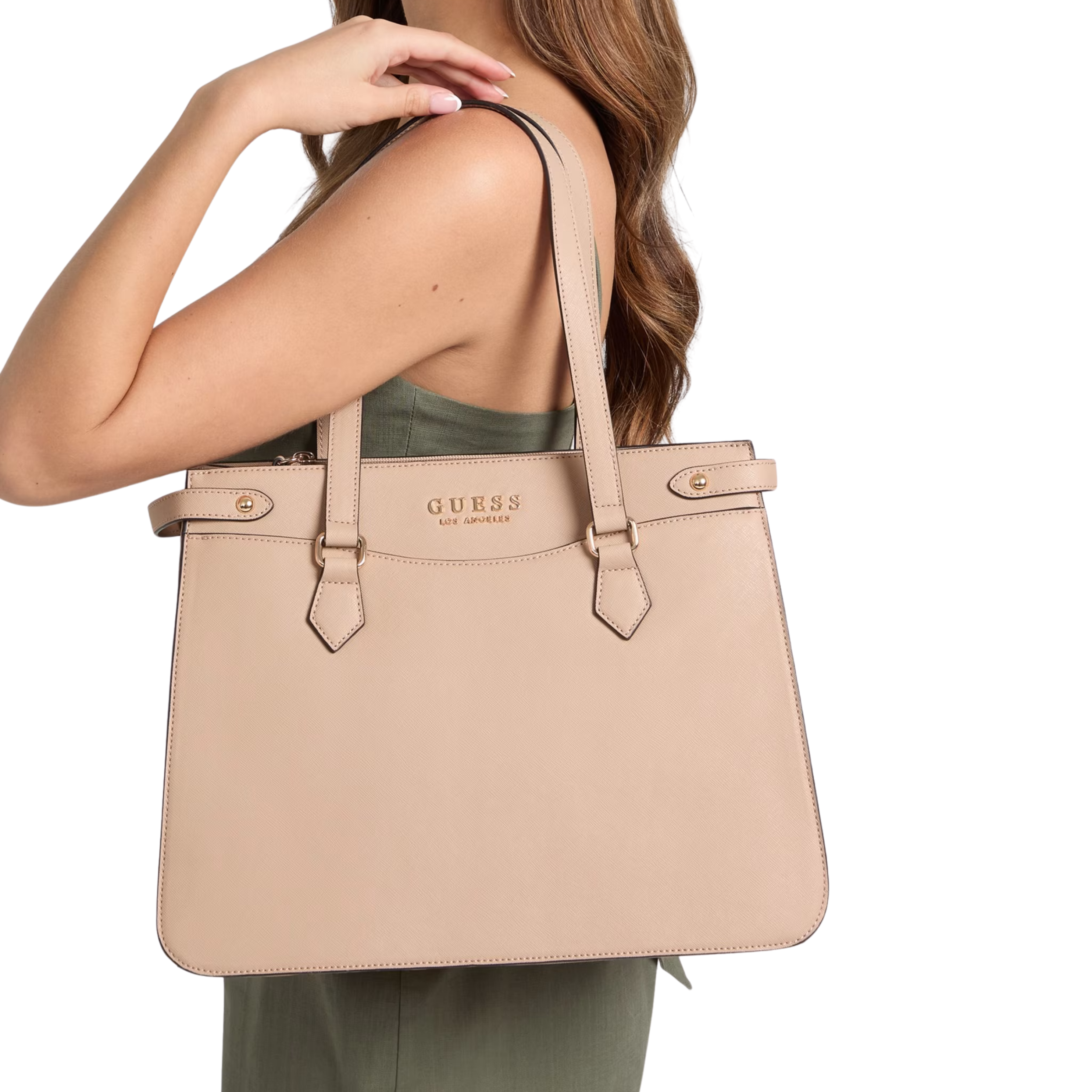 Guess Women Avon Park Tote - Brown