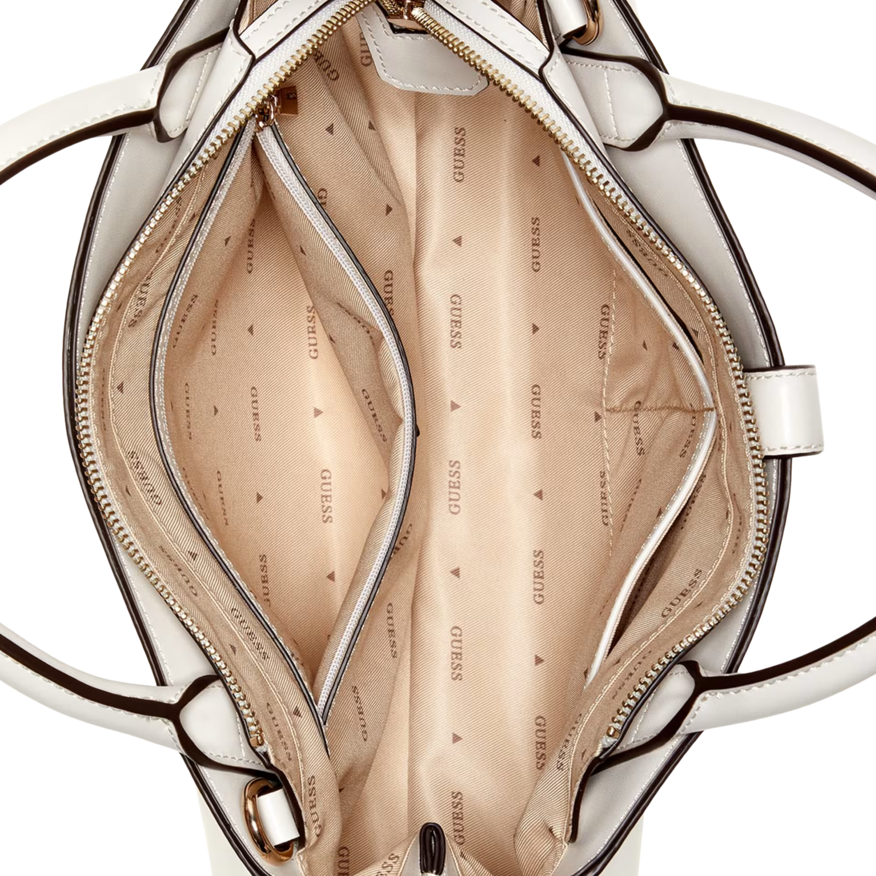 Guess Women Carrie Handbag - White