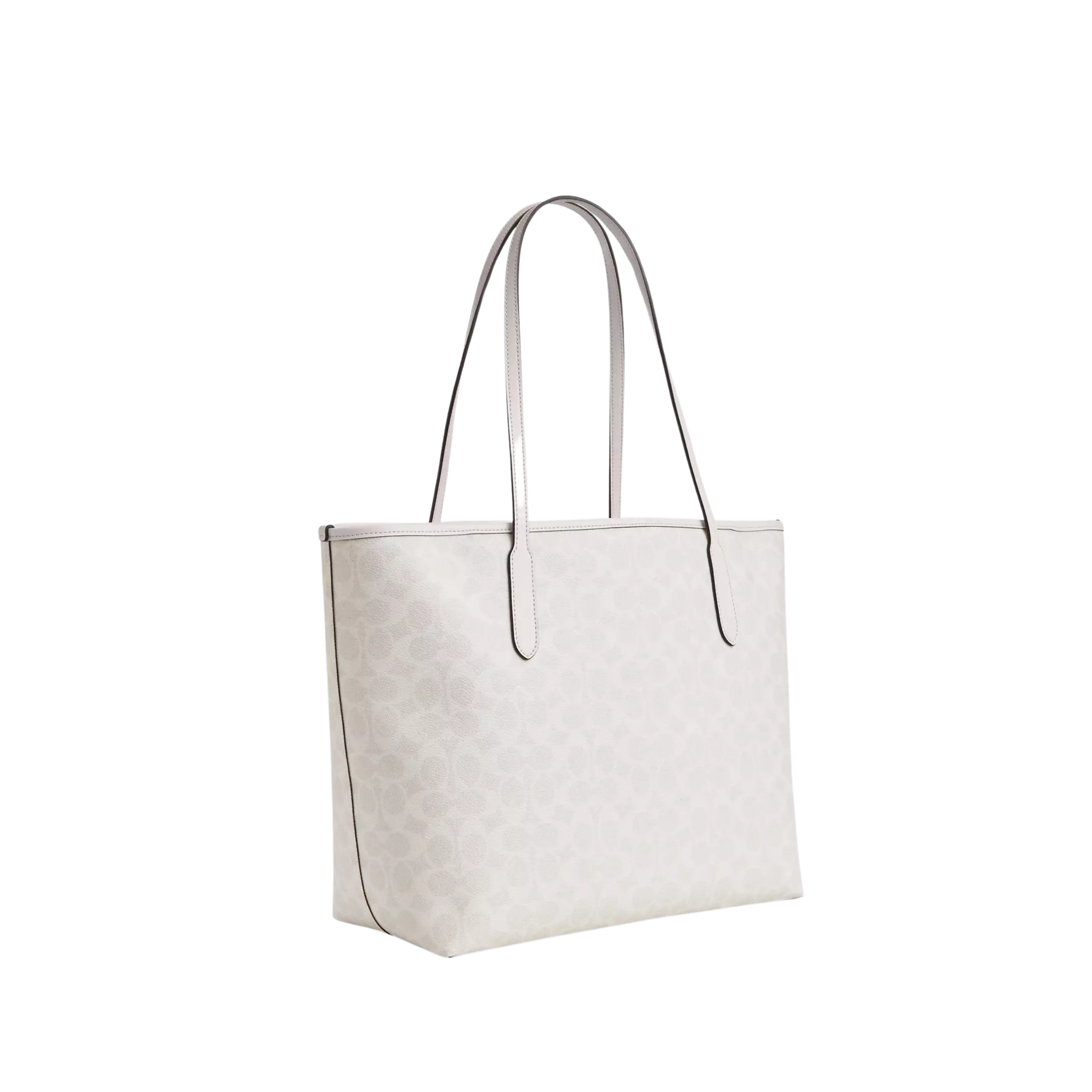 COACH City Tote Bag - White Chalk