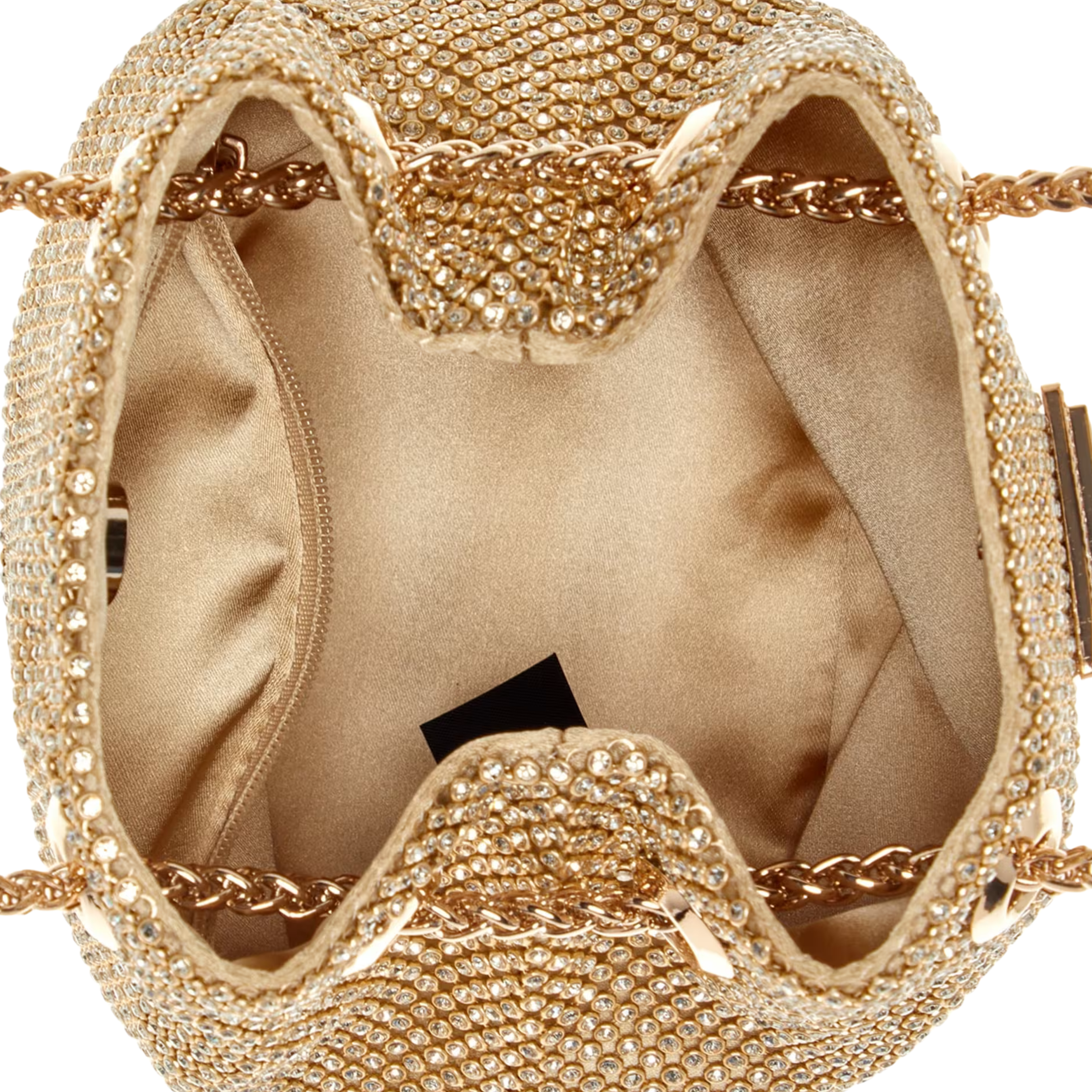 Guess Women Zalina Mesh Pouch - Gold