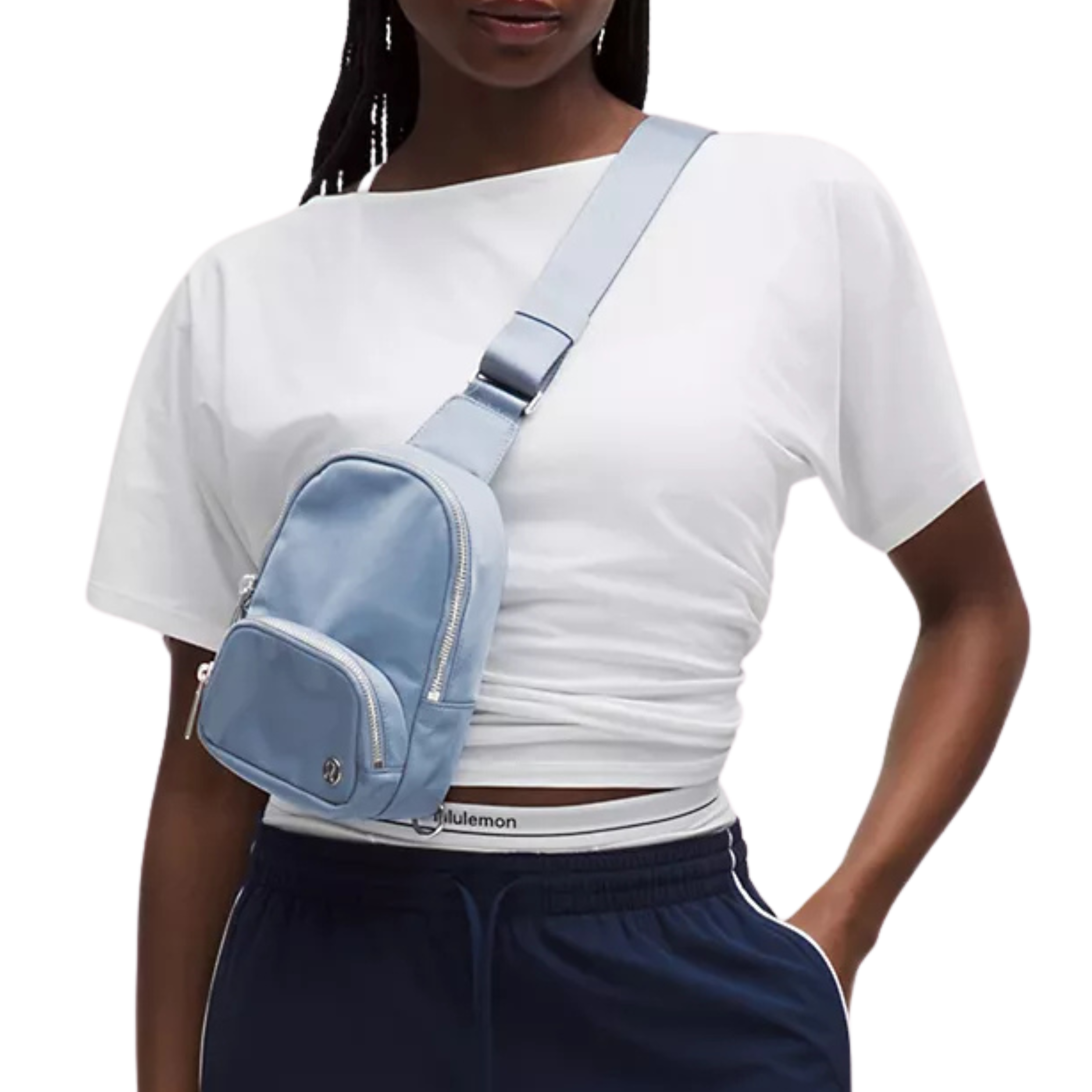 Lululemon Everywhere Sling Bag Small 2L - Washed Denim