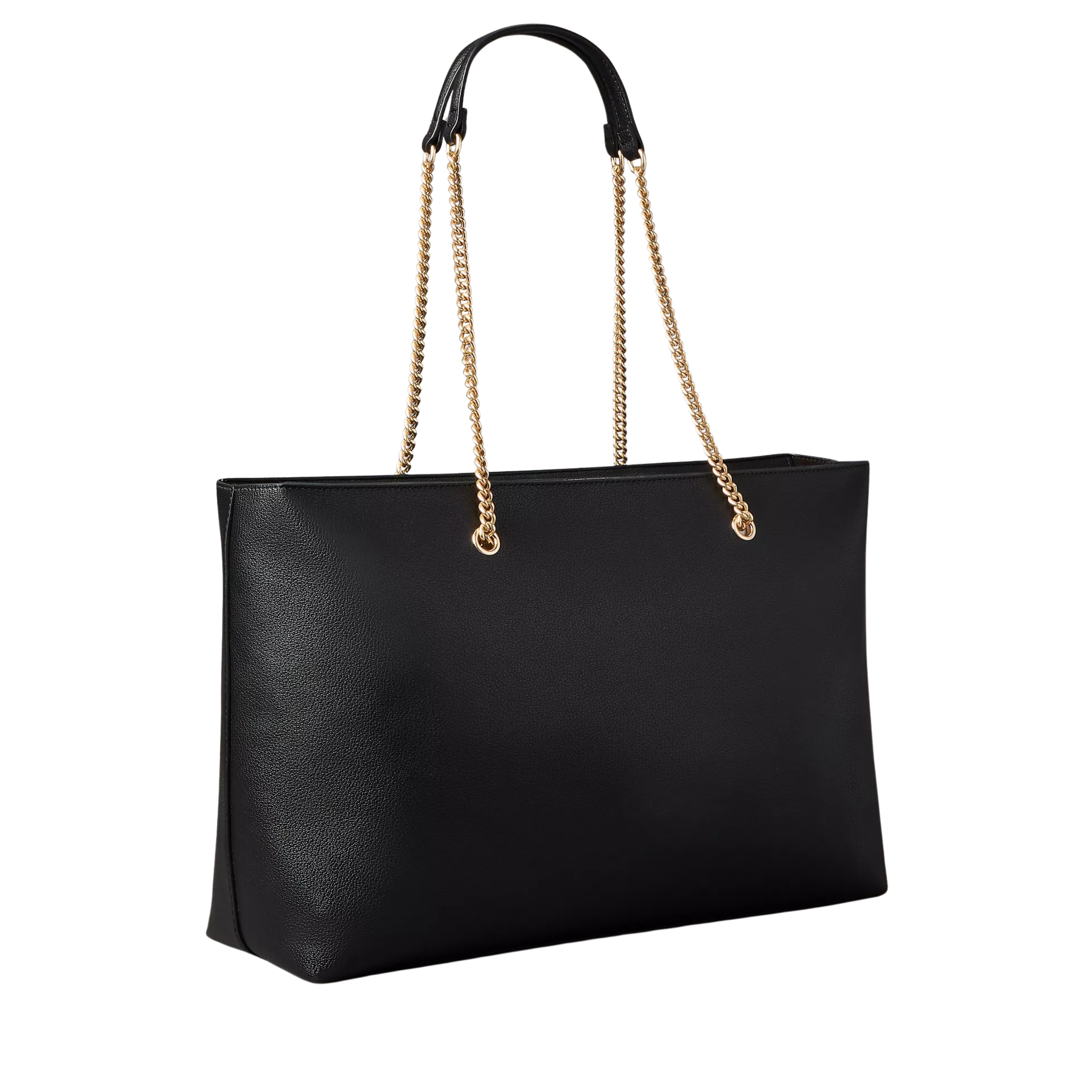 Calvin Klein Women Archive Hardware Chain Strap Tote Bag - Black