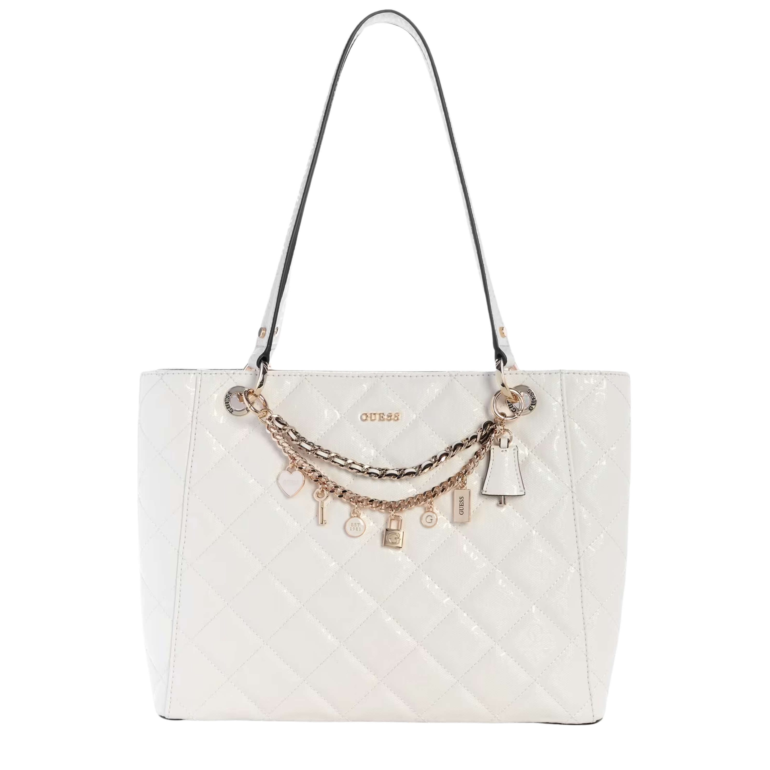 Guess Women Libby Quilted Shopper - Off
