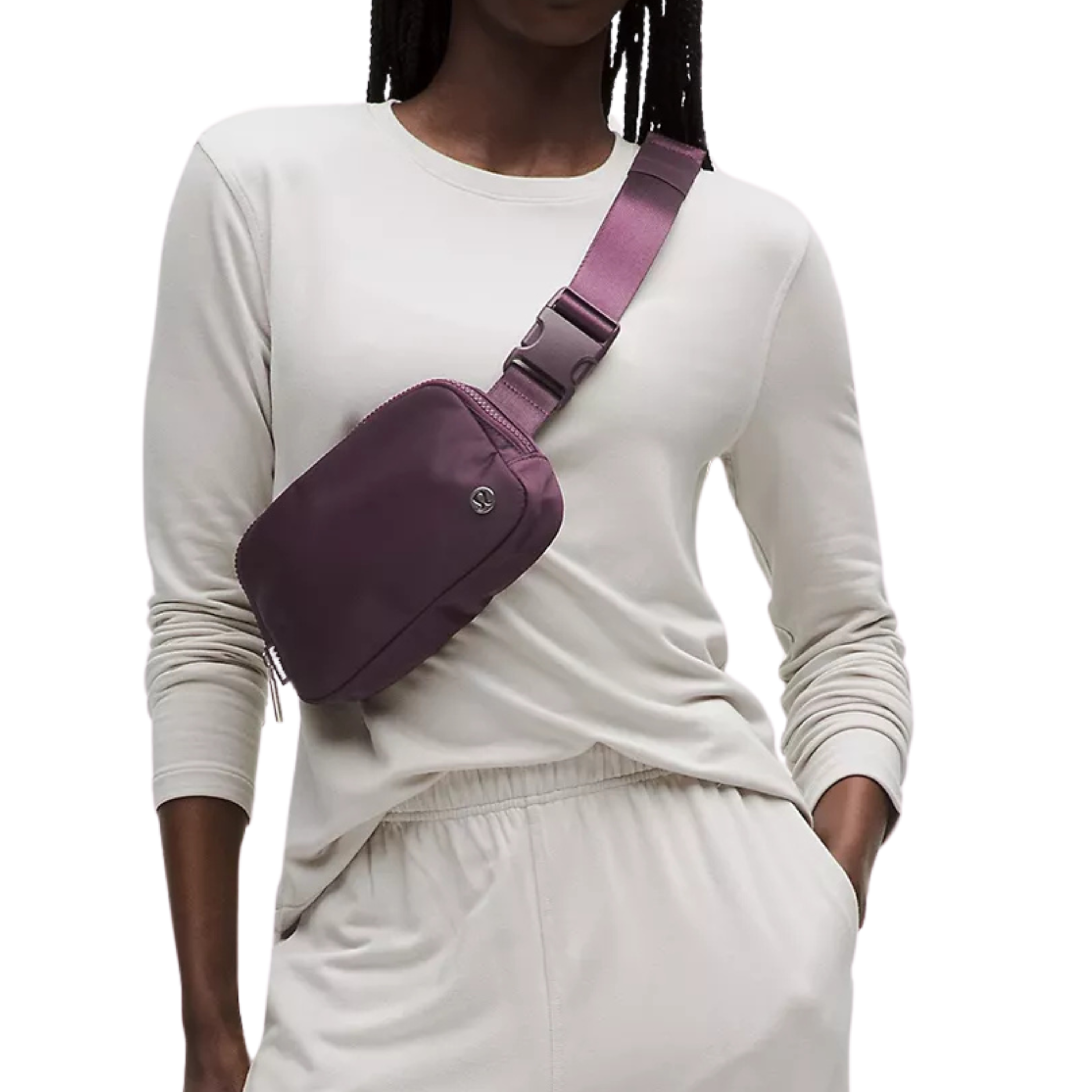 Lululemon Everywhere Belt Bag - Black Plum