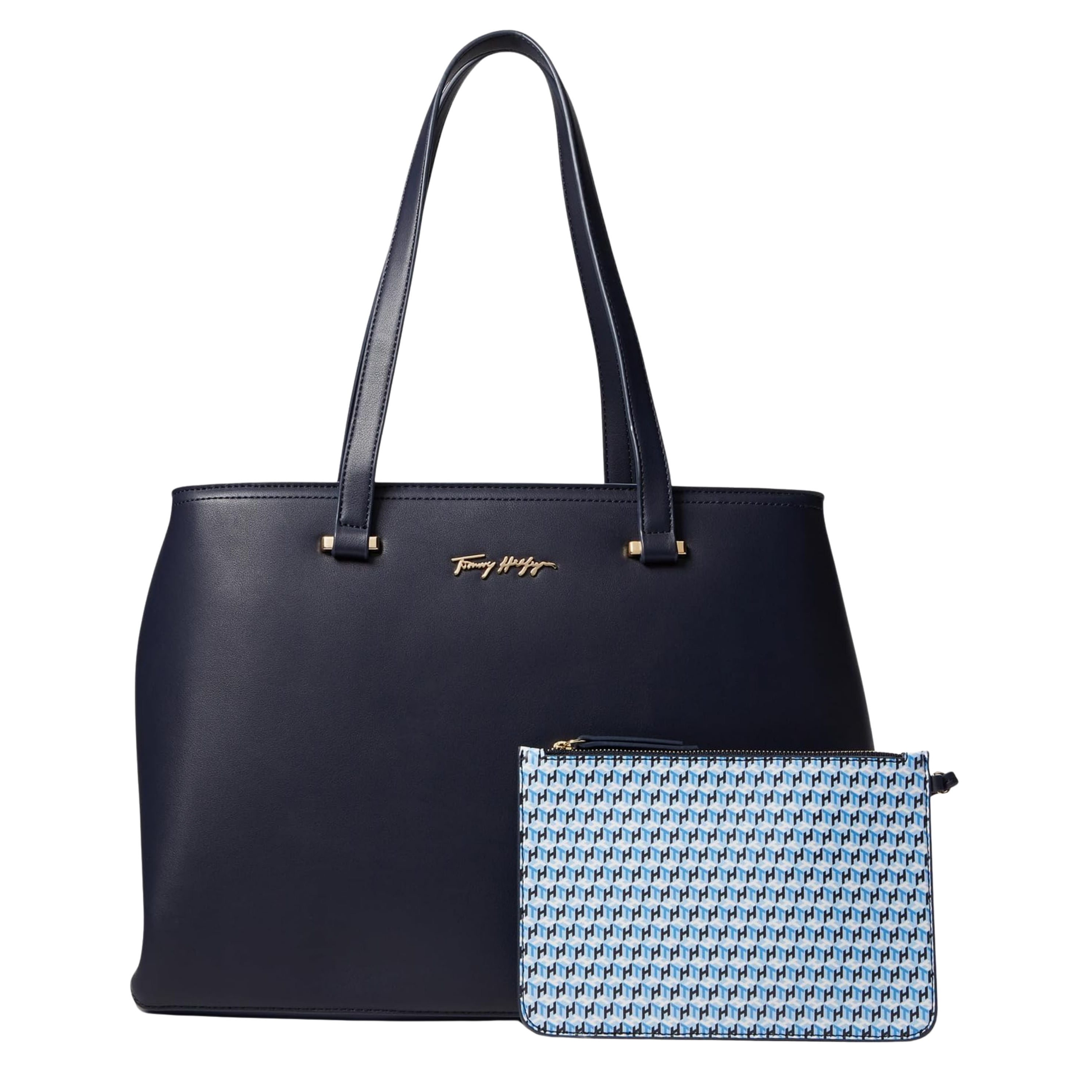 Tommy Hilfiger Women Serena Tote with Pouch - Navy