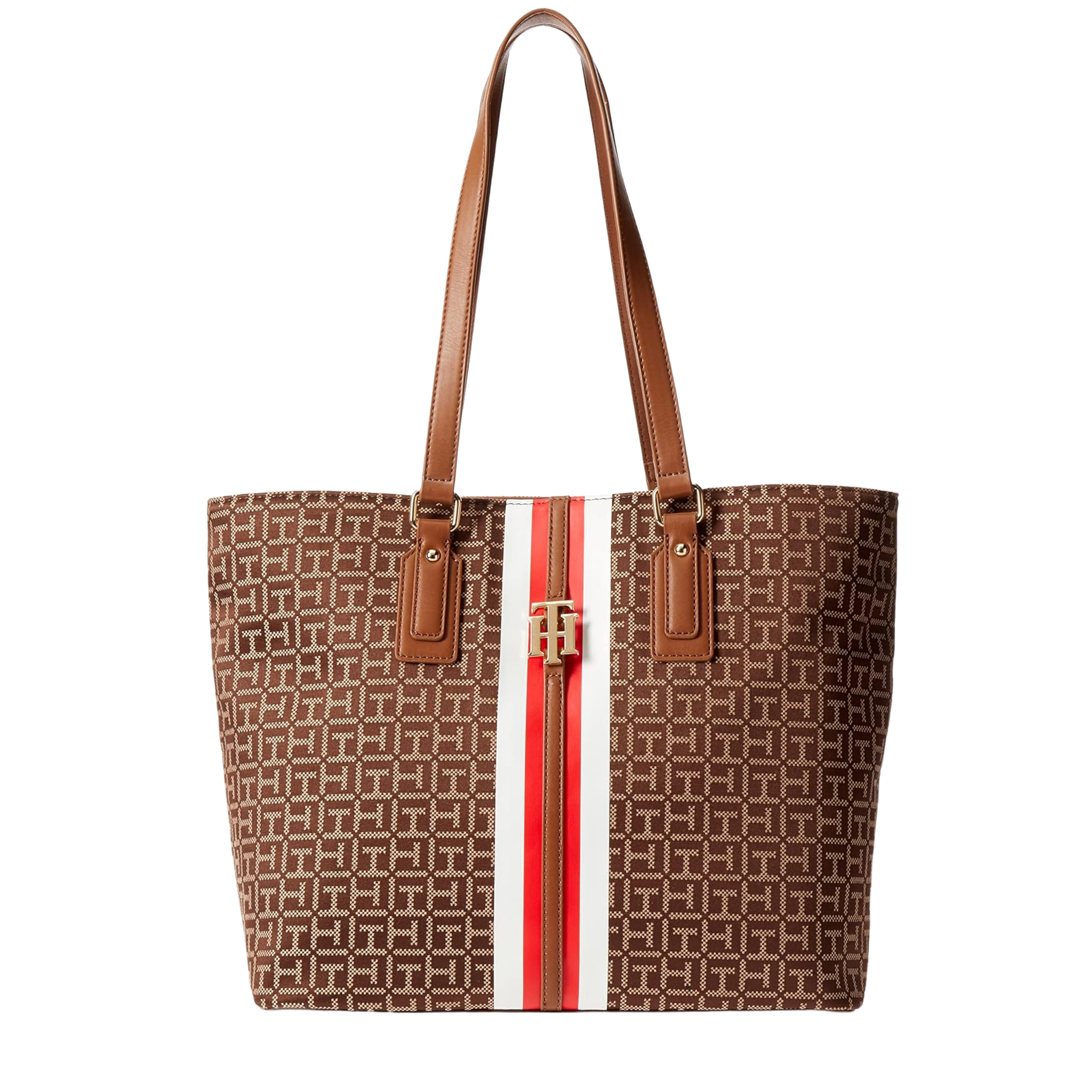 Tommy Hilfiger Women Jaden Plus Tote - Chestnut Tannin
