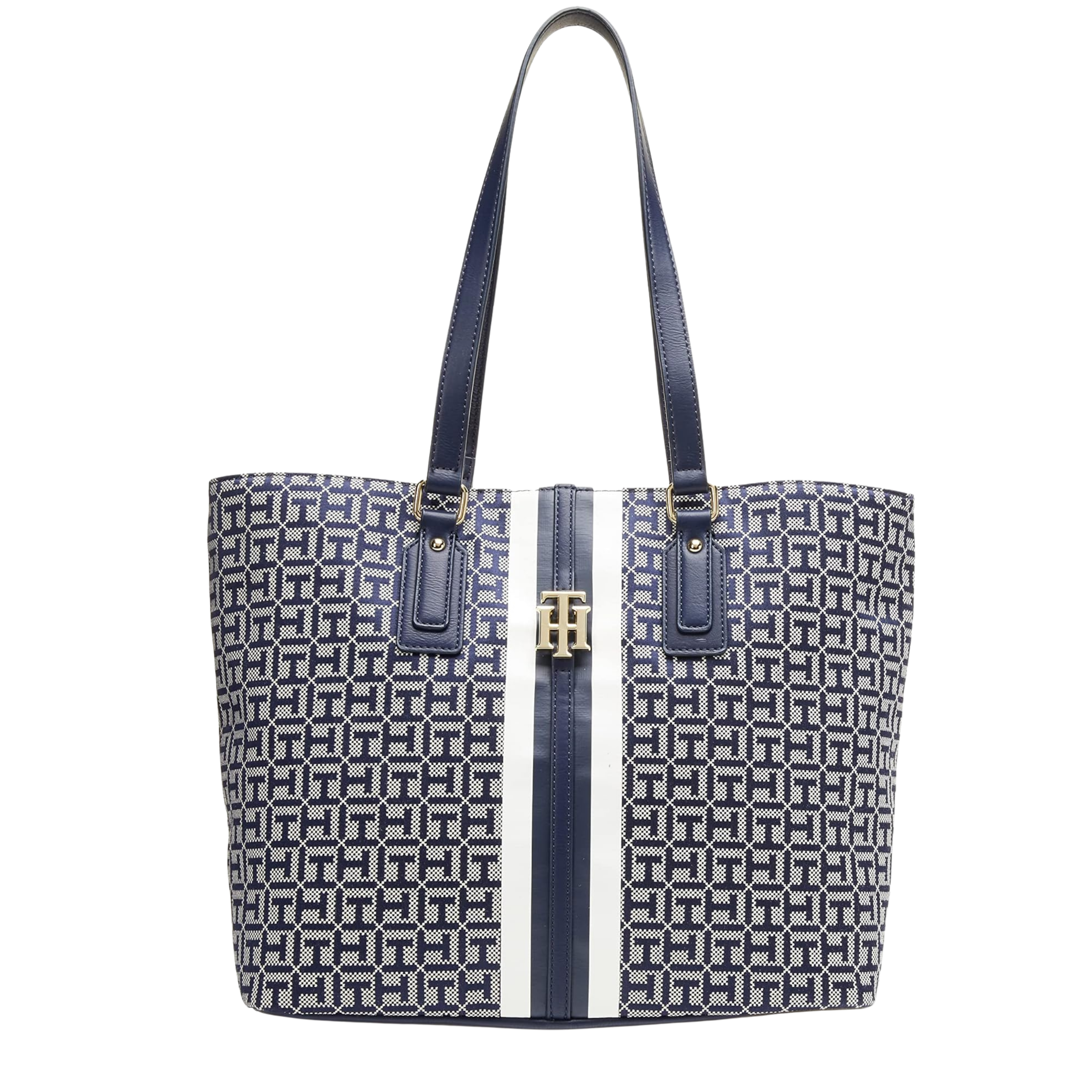 Tommy Hilfiger Women Jaden Plus Tote - Light Stone Navy