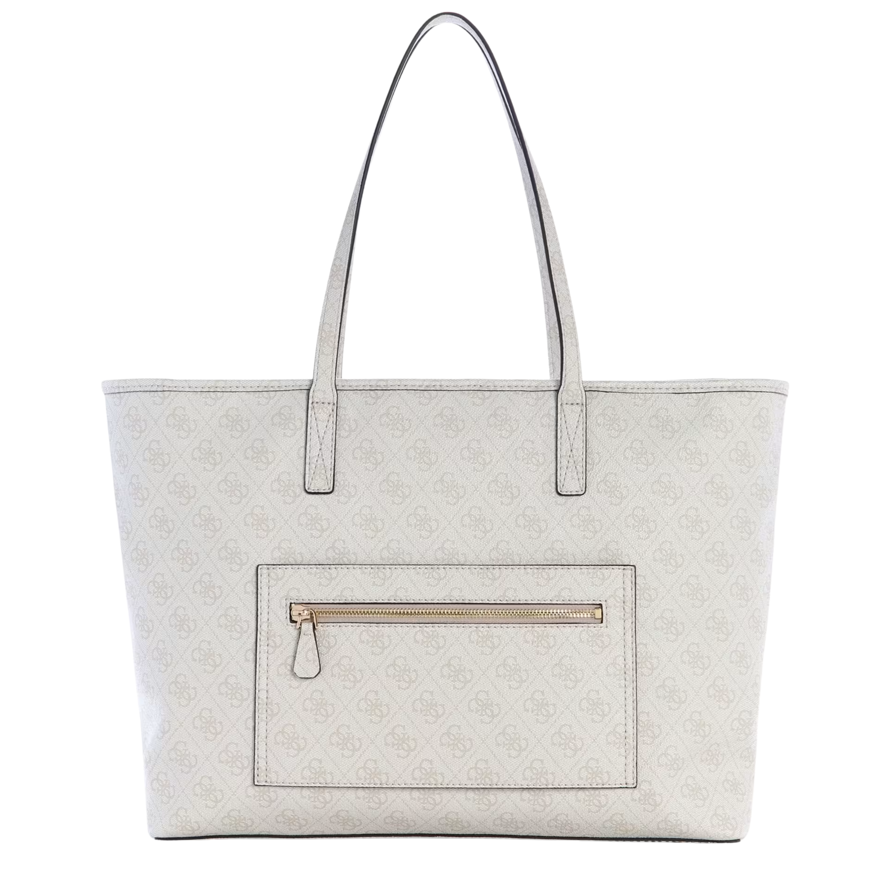 Guess Women Power Play II Quattro G Large Tech Tote - Dark Oak