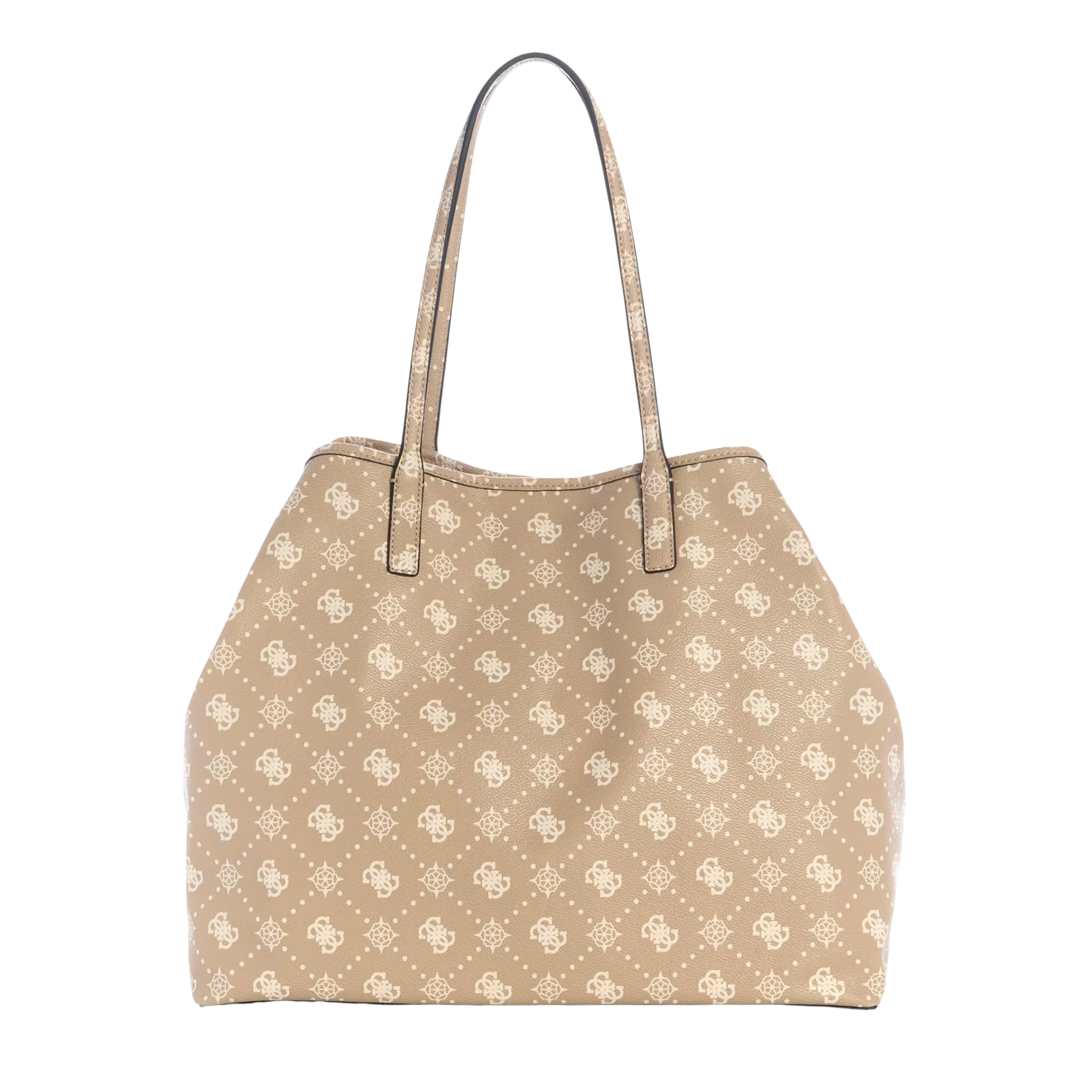 Guess Women Carrie Large Logo Tote - Beige