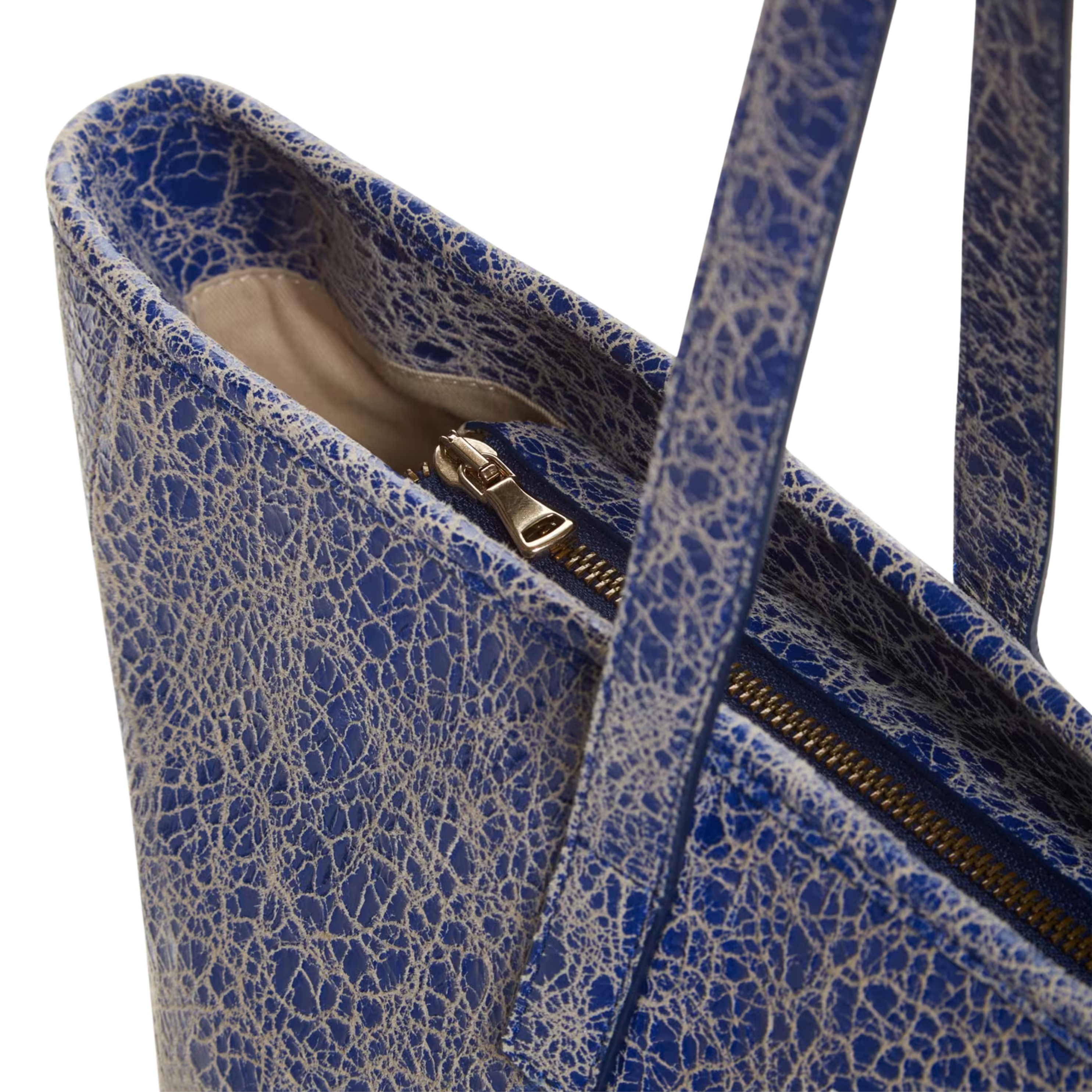 Guess Women Cracked Leather Serapia Tote - Regent Wash
