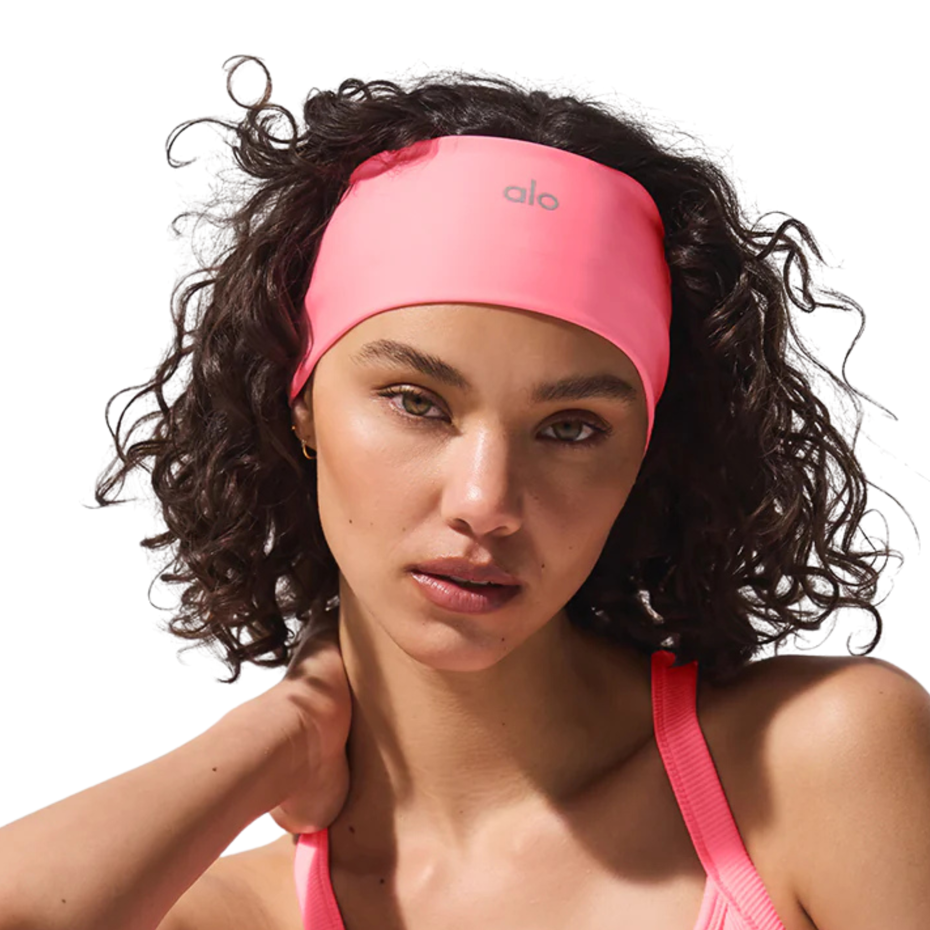 Alo Airlift Headband - Neon Bubblegum