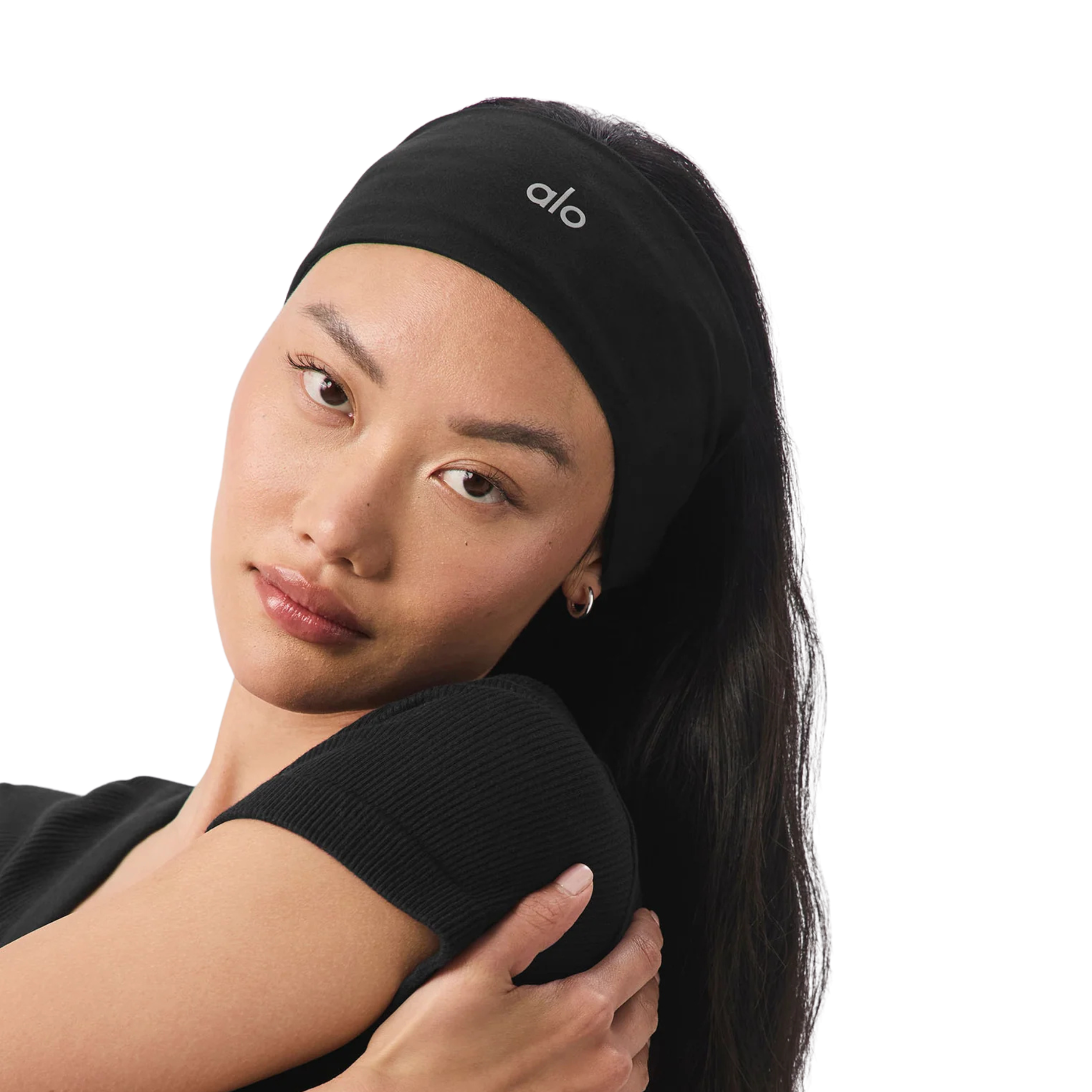 Alo Performance Conquer Headband - Black