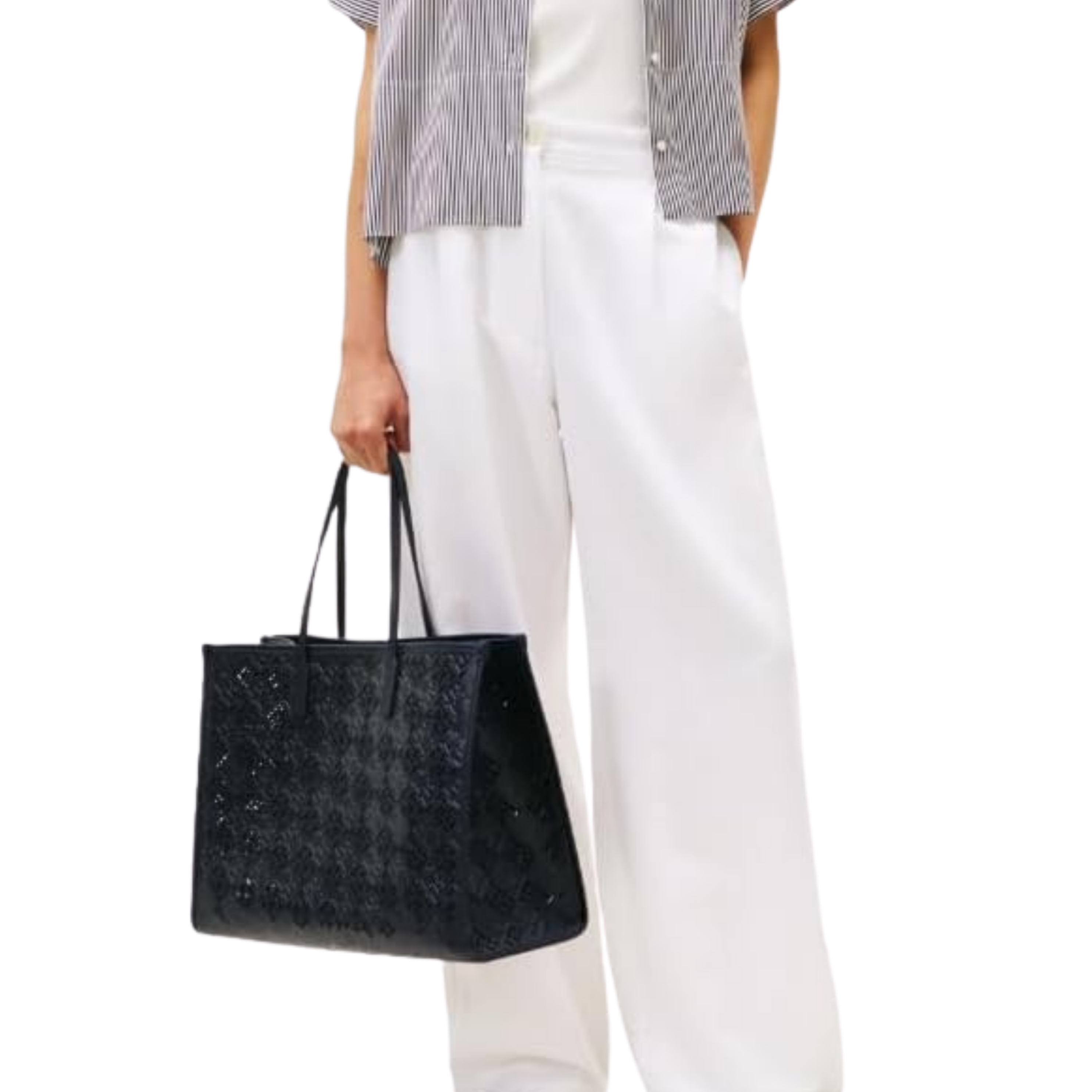 Tommy Hilfiger Women Monogram City Tote - Space Blue