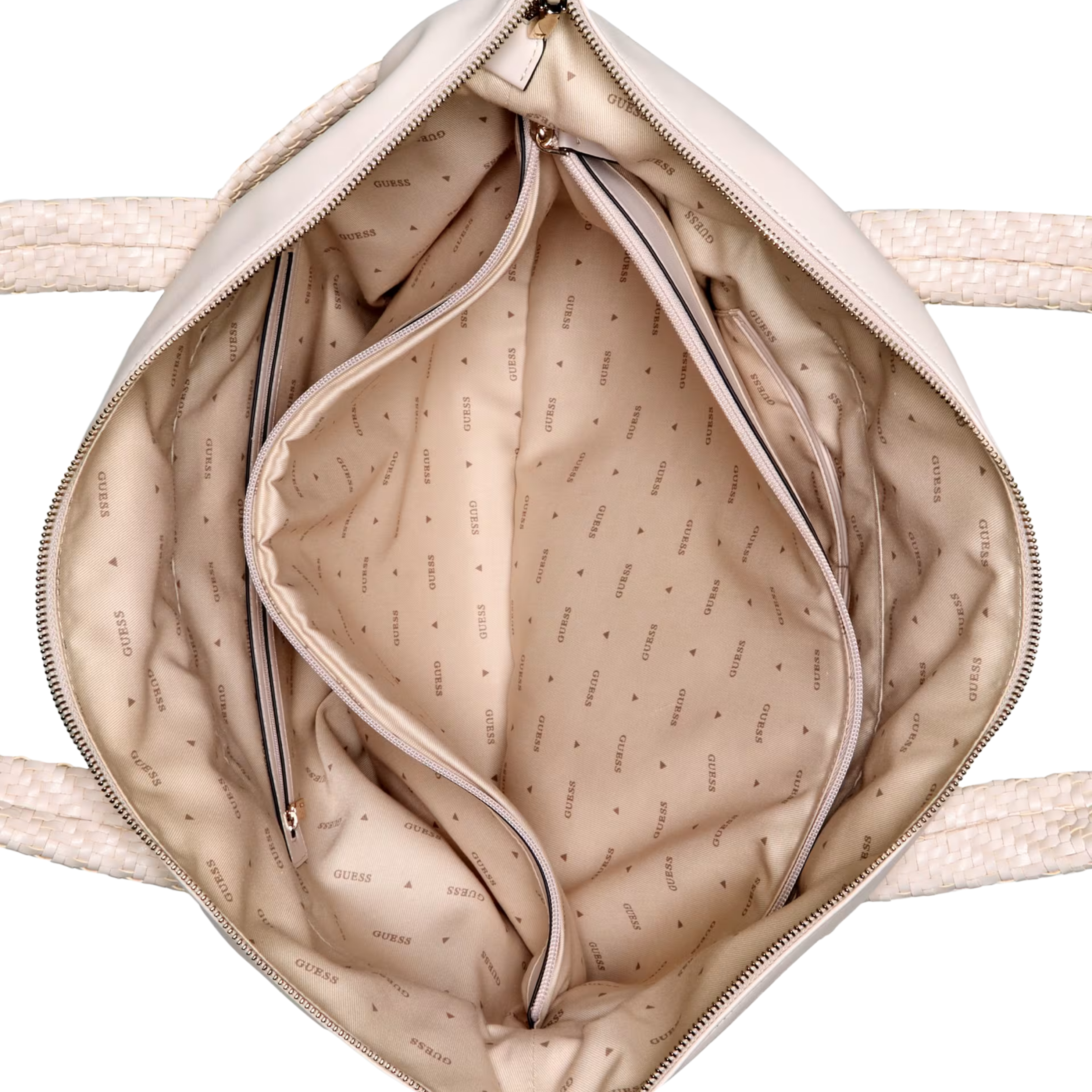 Guess Women Francy Travel Tote - Shell