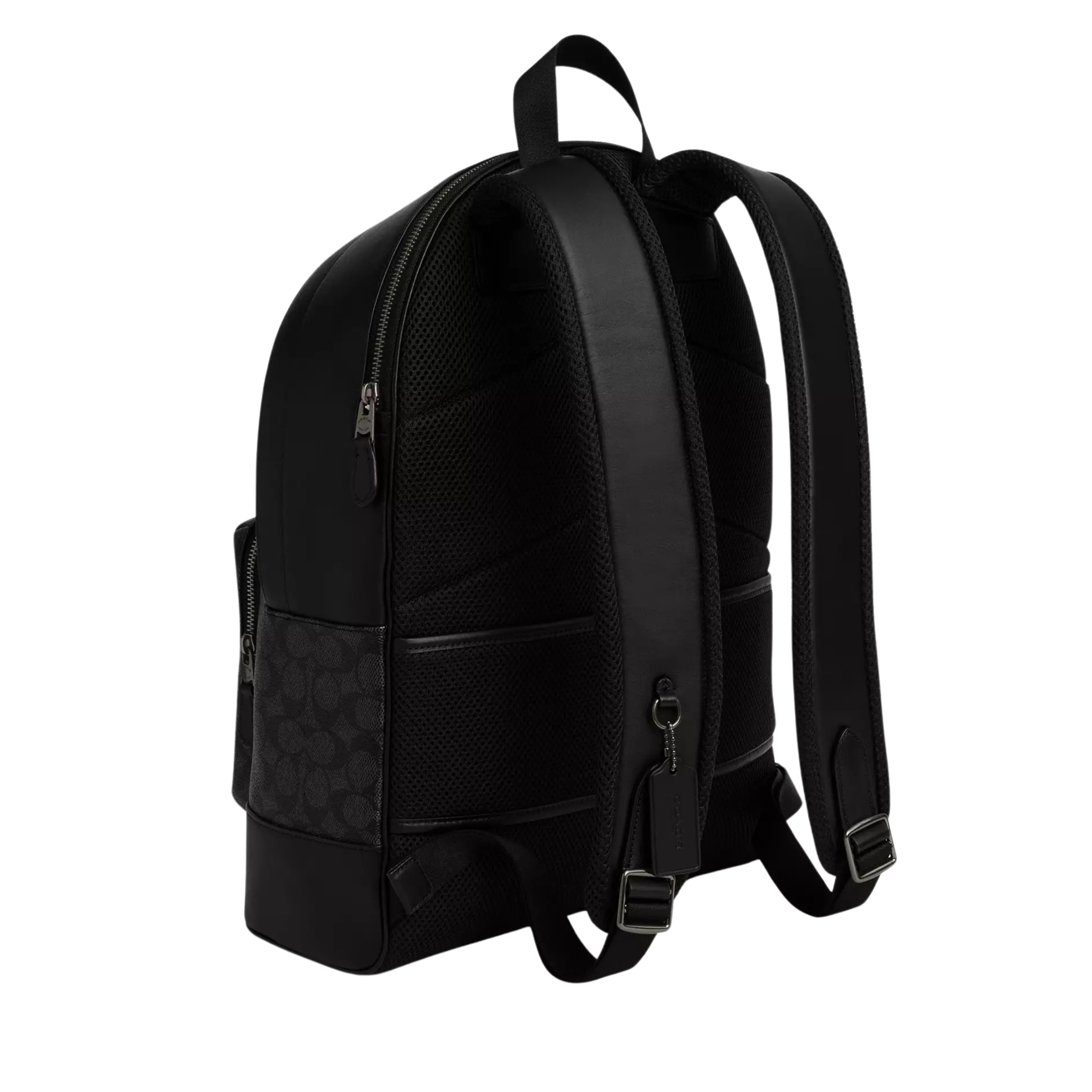 COACH West Backpack in Signature Canvas - Charcoal
