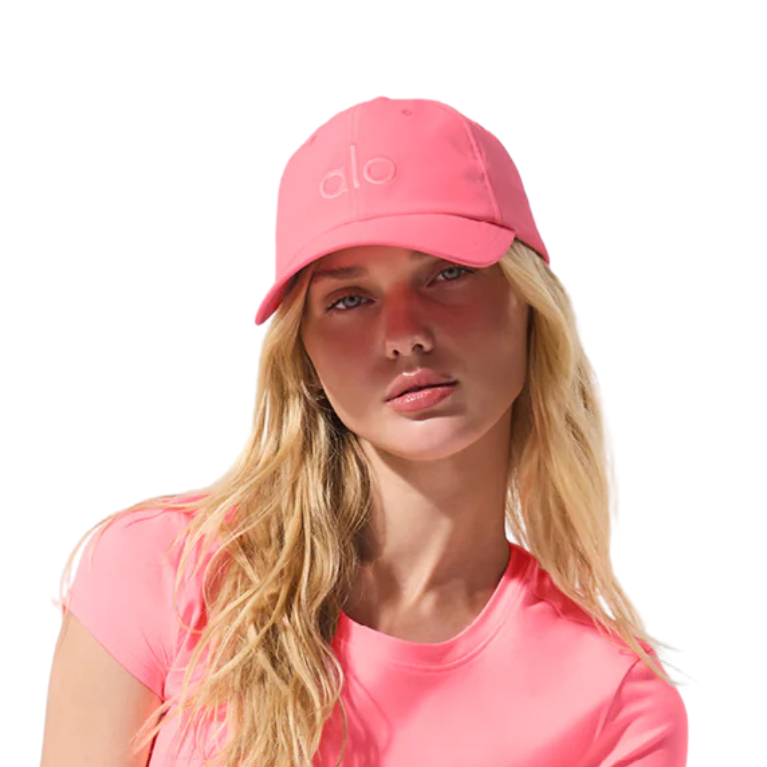 Alo Performance Off-Duty Cap - Neon Bubblegum