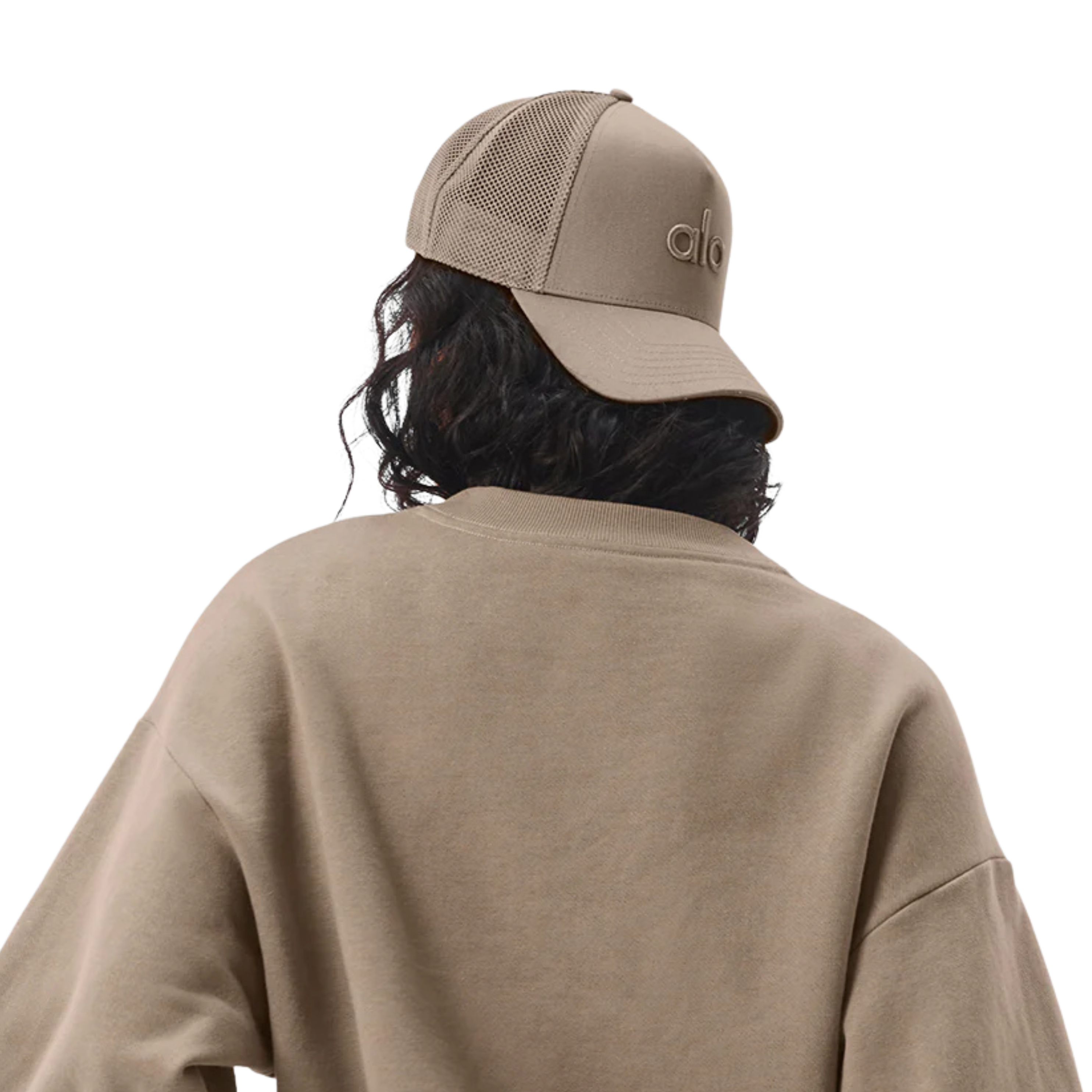 Alo District Trucker Hat - Gravel