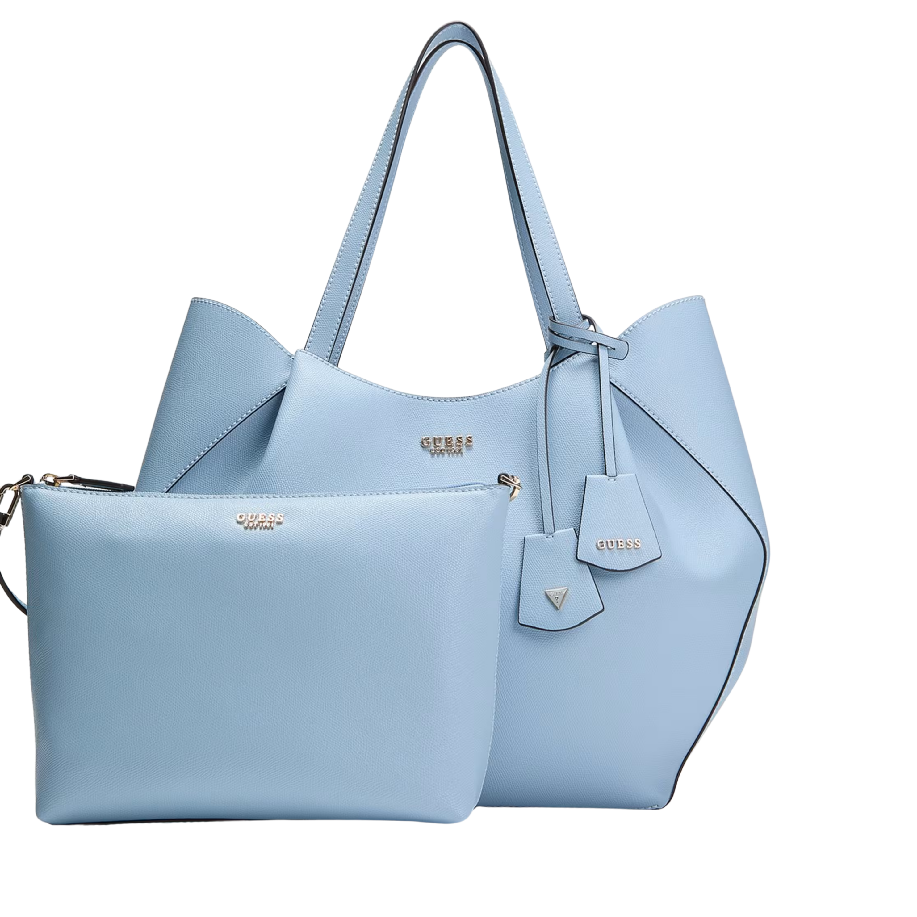 Guess Women Amorette Pochette Tote - Baby Blue