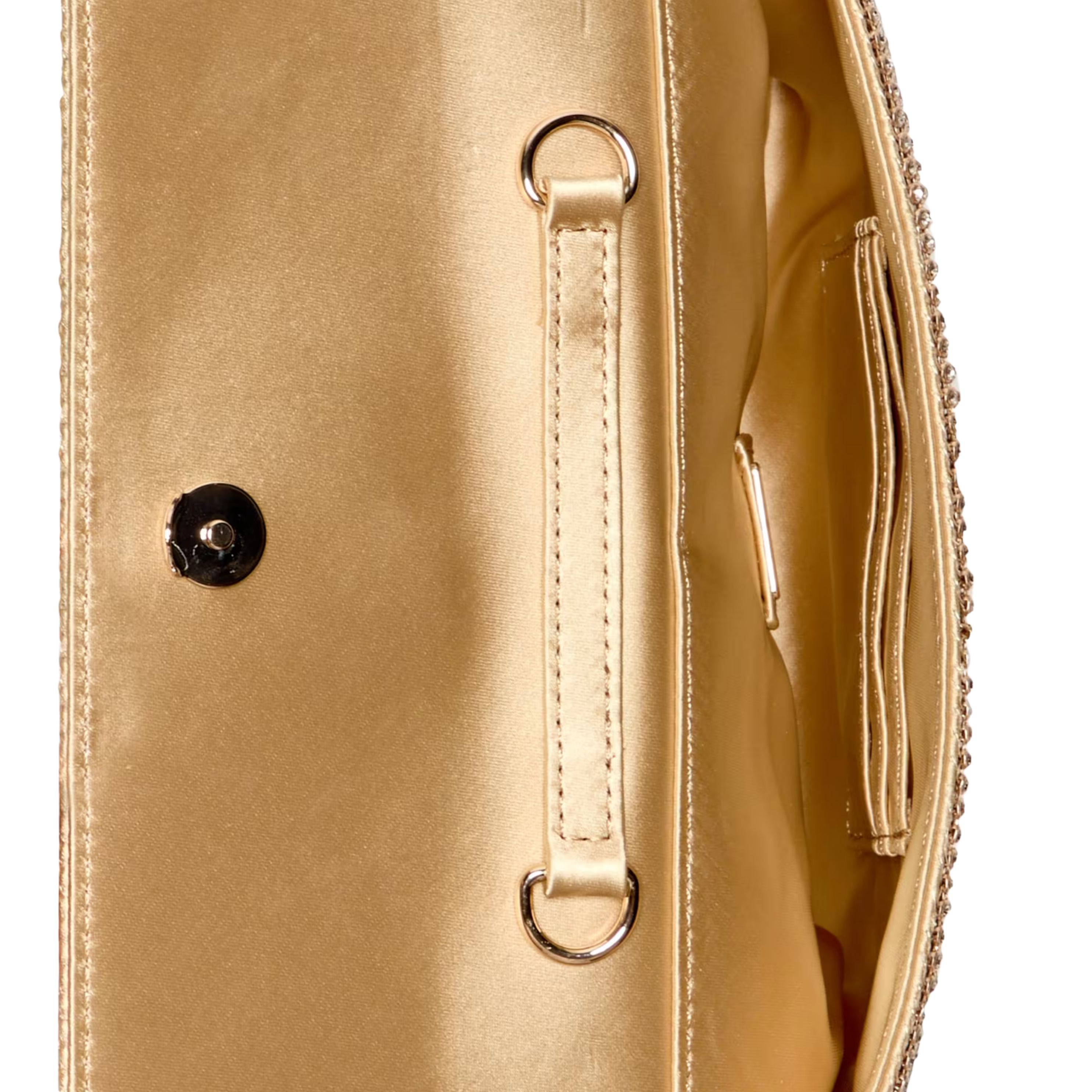 Guess Women Zalina Mesh Clutch - Gold