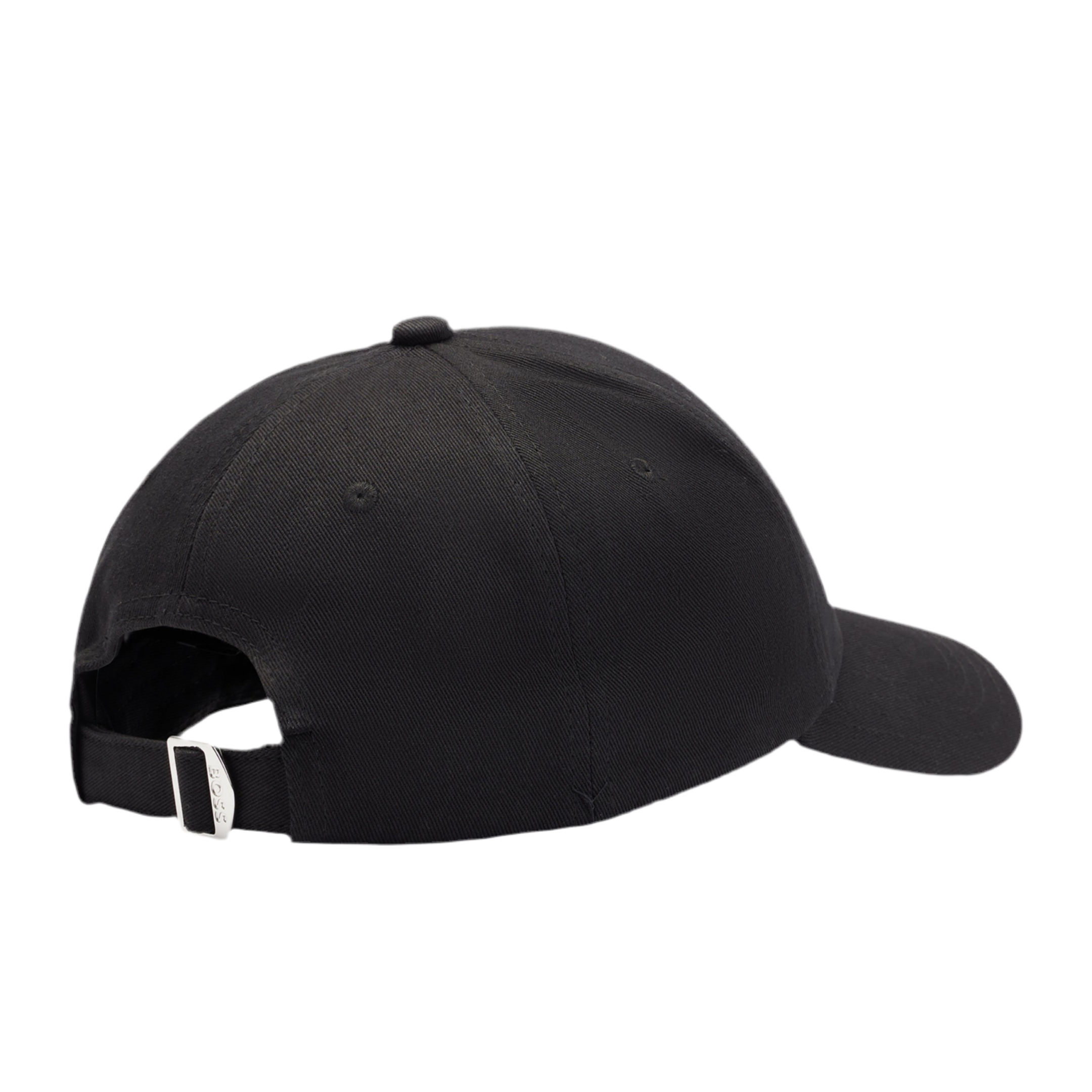 Hugo Boss Cotton Six-panel Logo Cap - Black