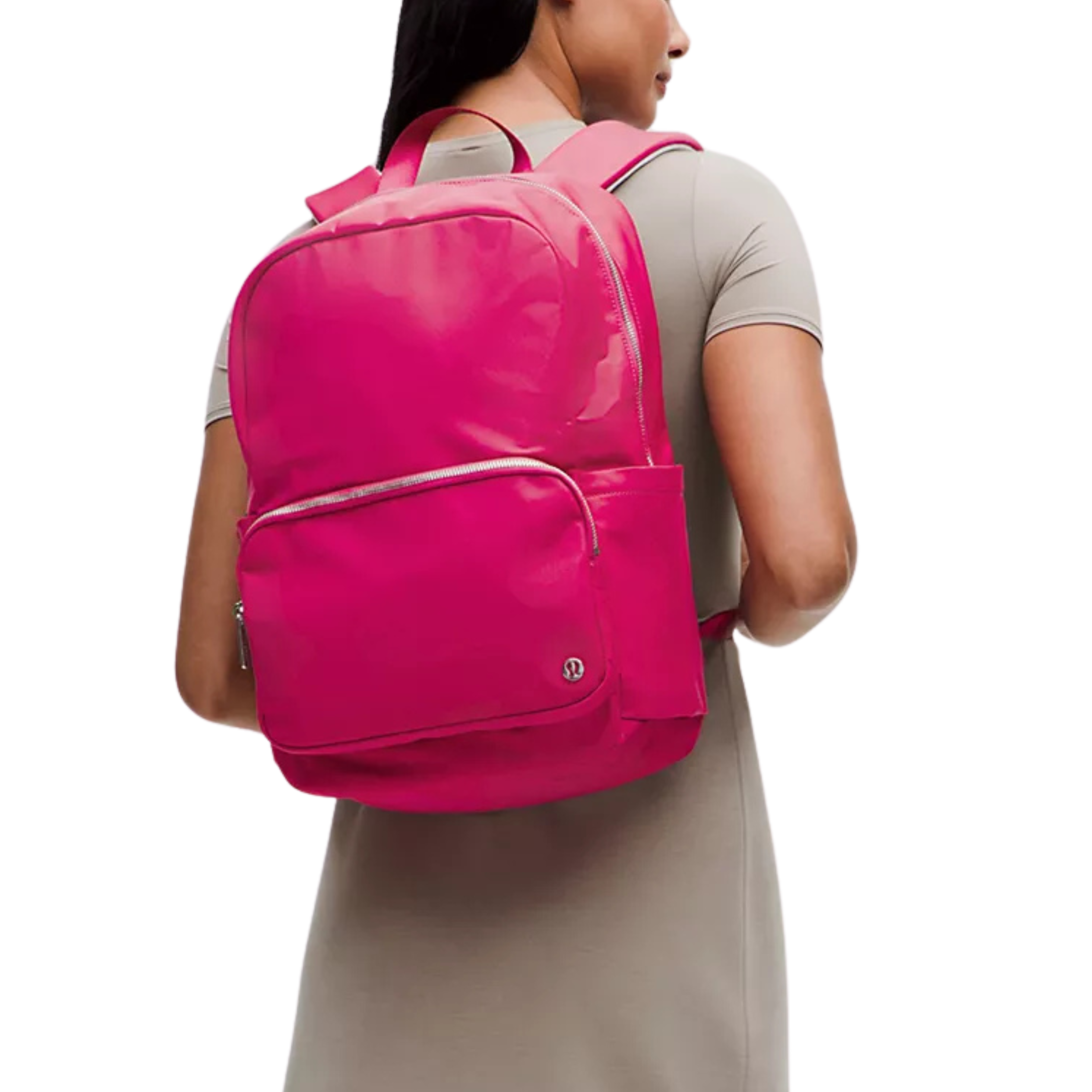 Lululemon Everywhere Backpack 22L Metal - Raspberry Coulis