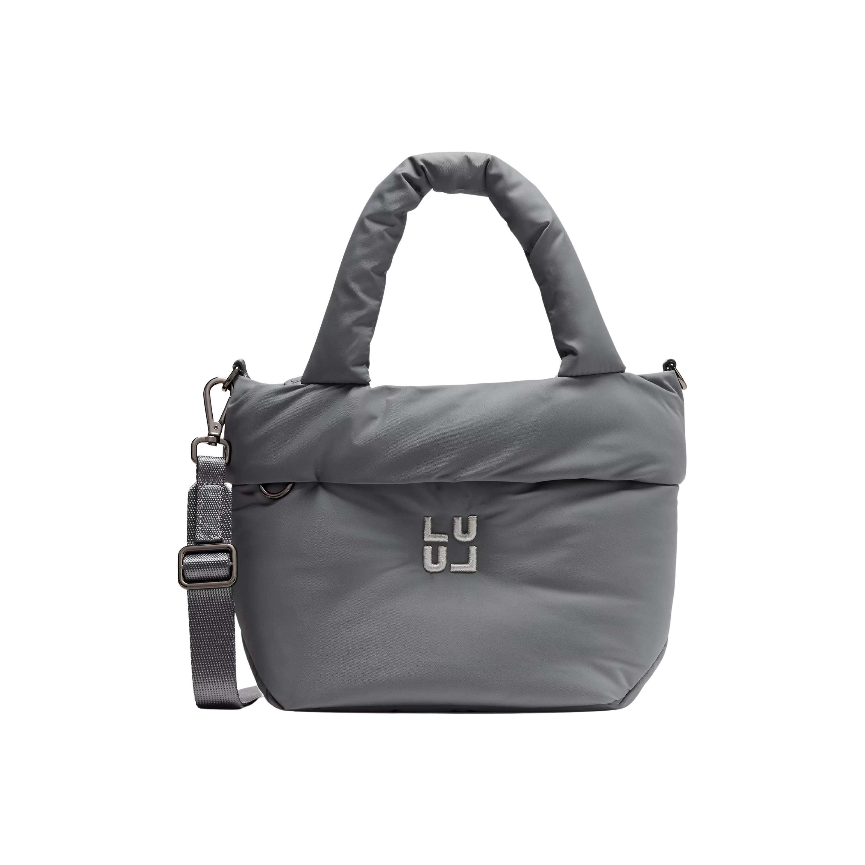 Lululemon On My Level Tote Bag Small 3L Puffy - Solar Grey Gunmetal
