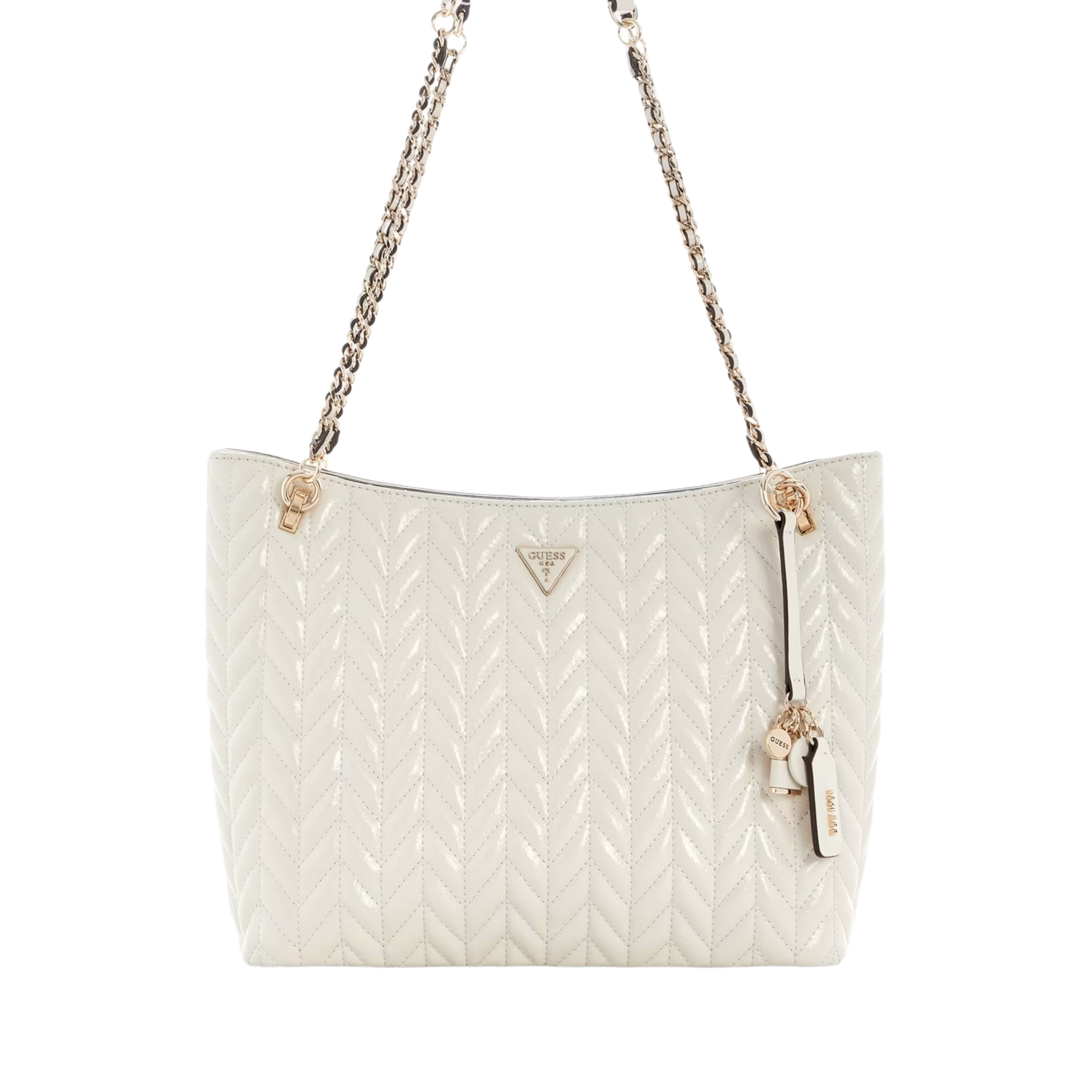 Guess Women Cheryl Tote Bag - White