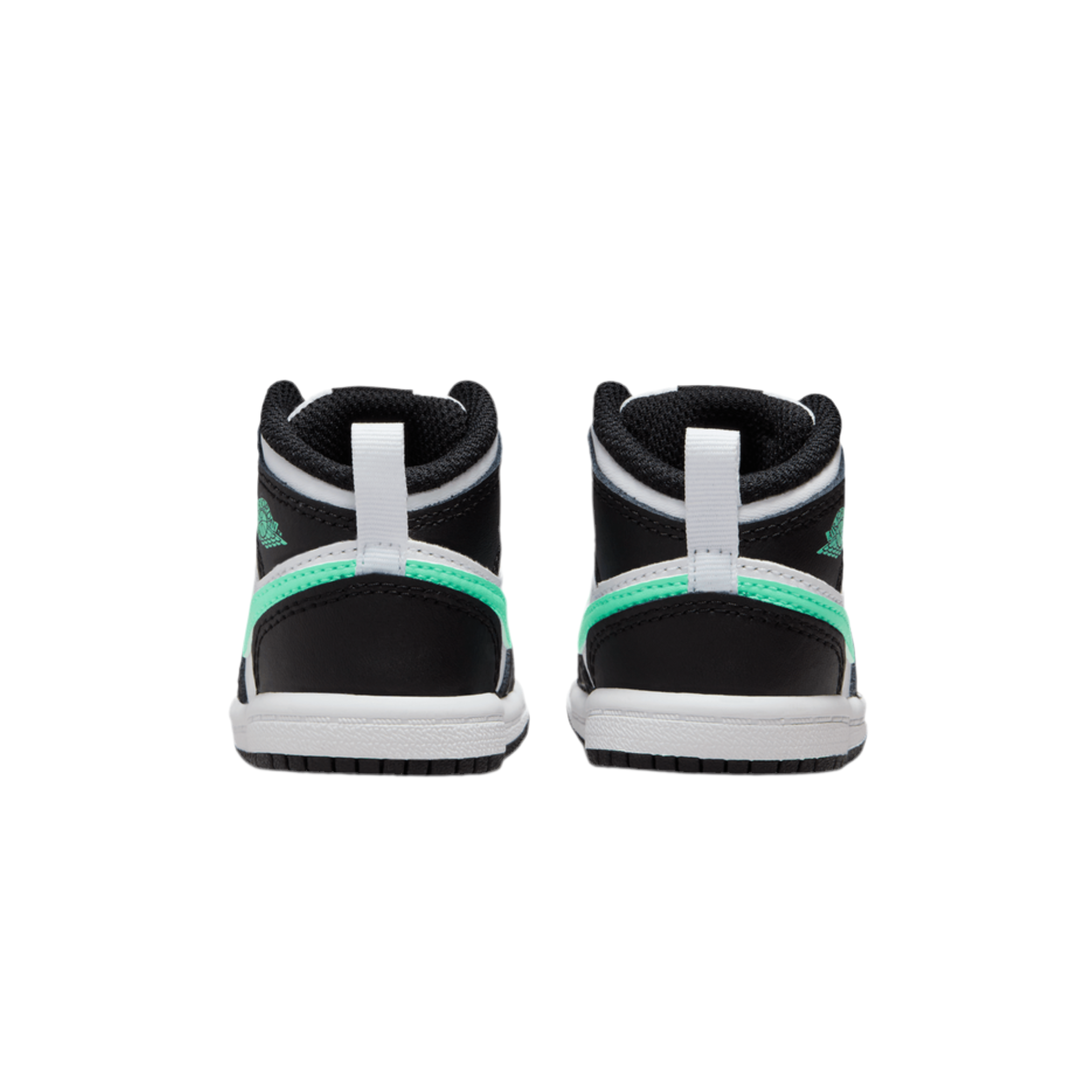 Nike Toddler Jordan AJ1 MID - White Green