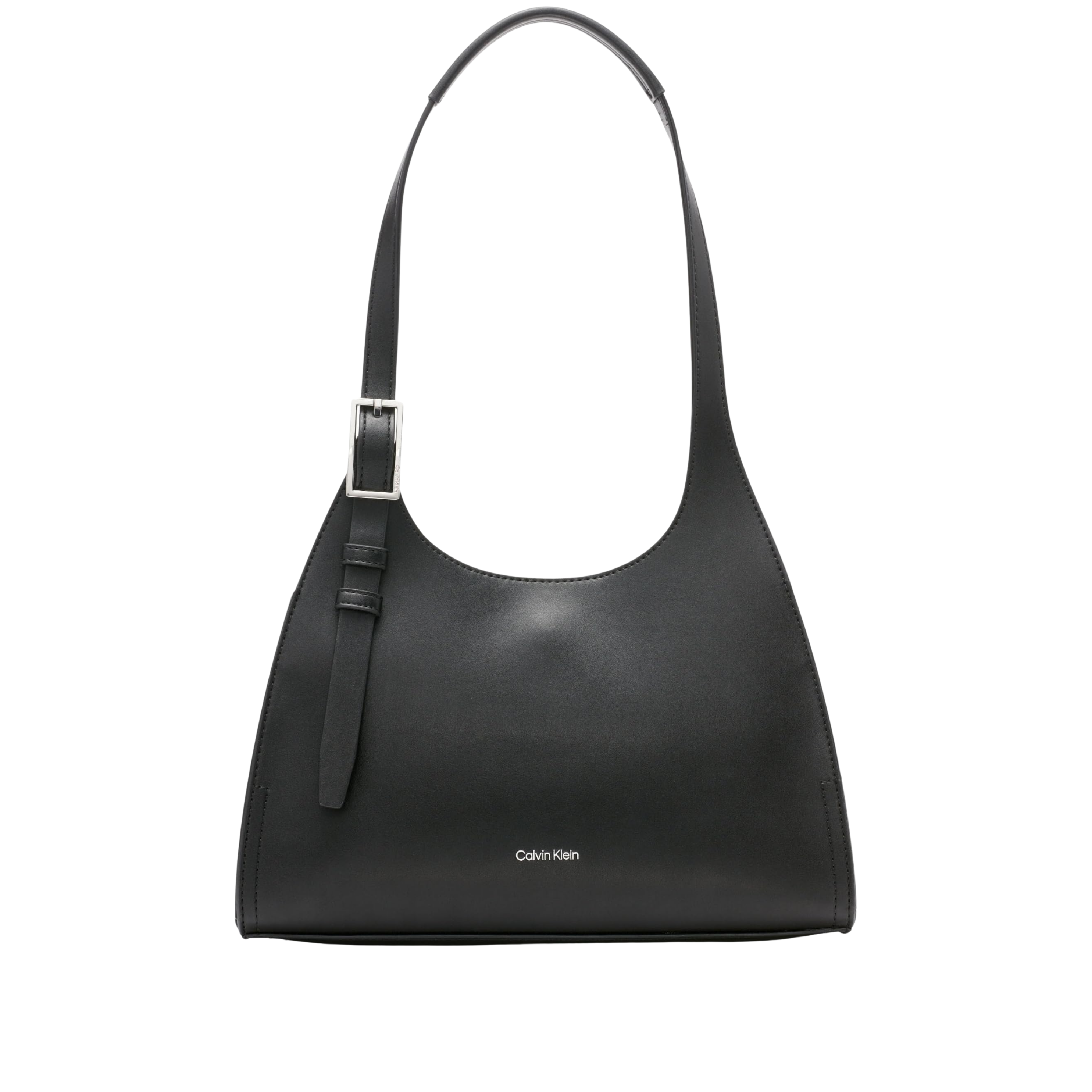 Calvin Klein Women Quill Triple Compartment Satchel Bag - Black Silver