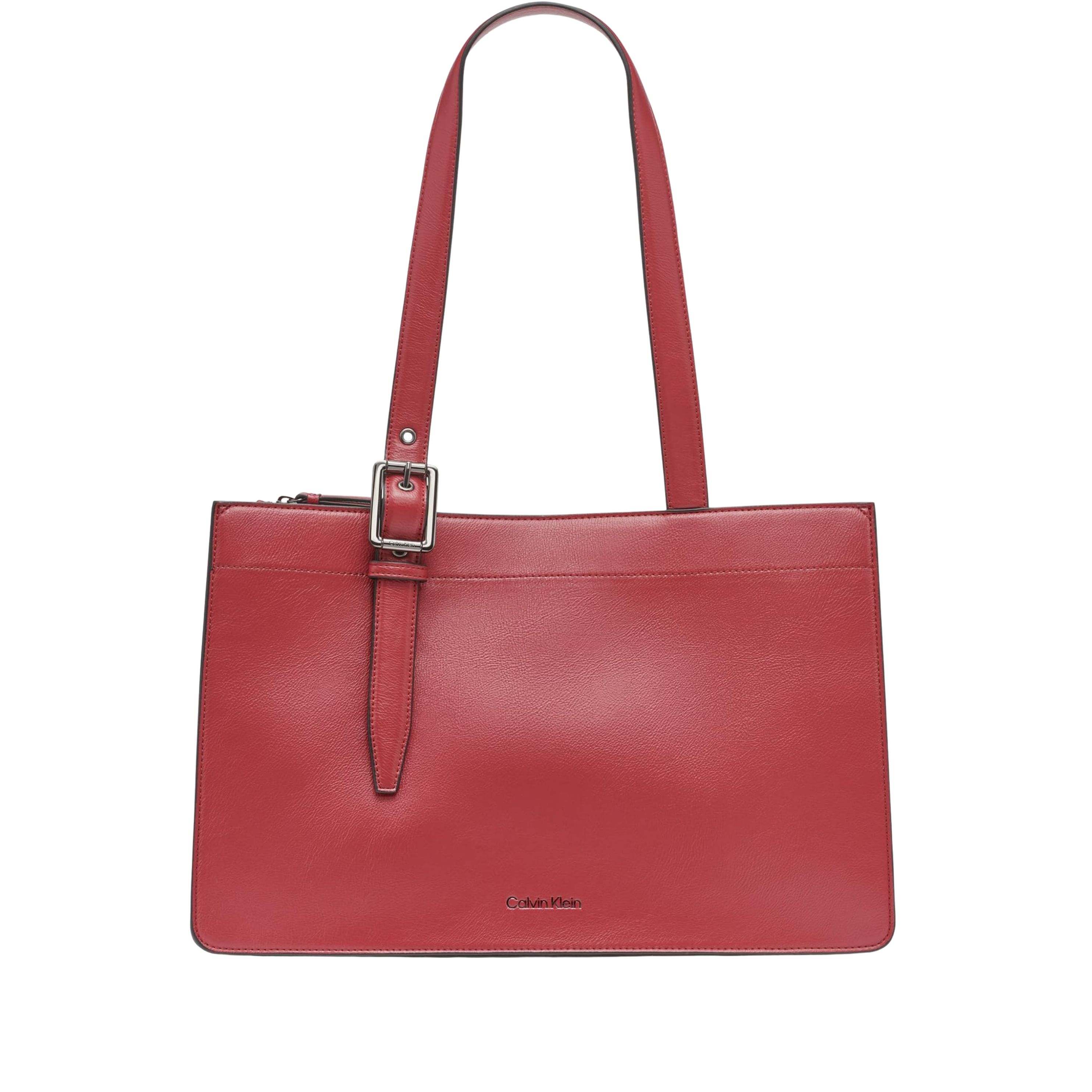 Calvin Klein Women Havana Novelty Organizational Tote Bag - Cranberry