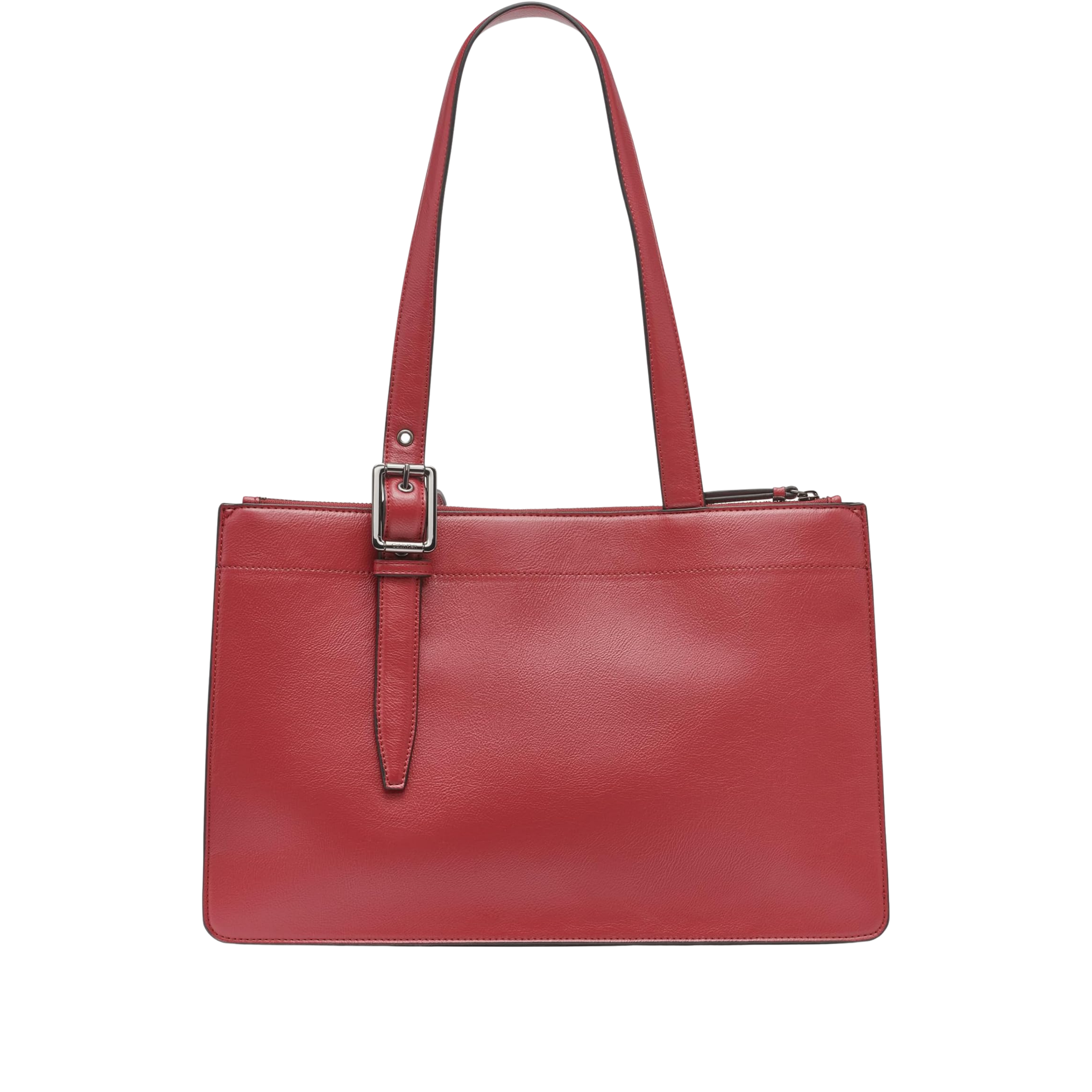 Calvin Klein Women Havana Novelty Organizational Tote Bag - Cranberry